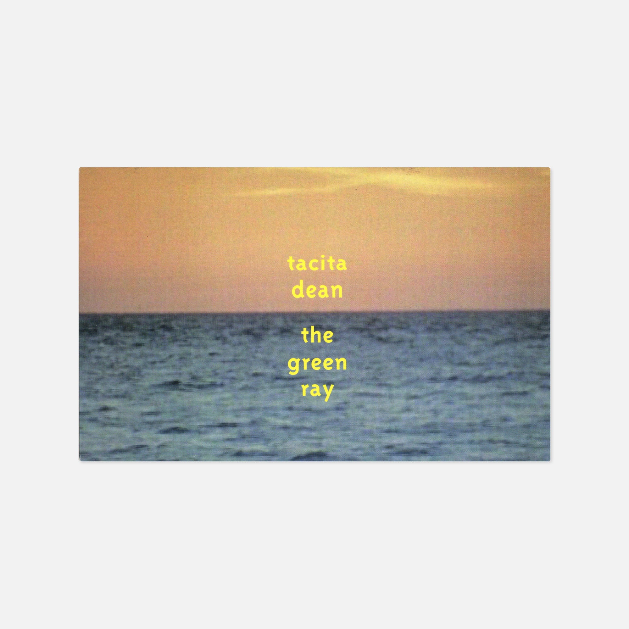 Tacita Dean — The Green Ray Wolf Books