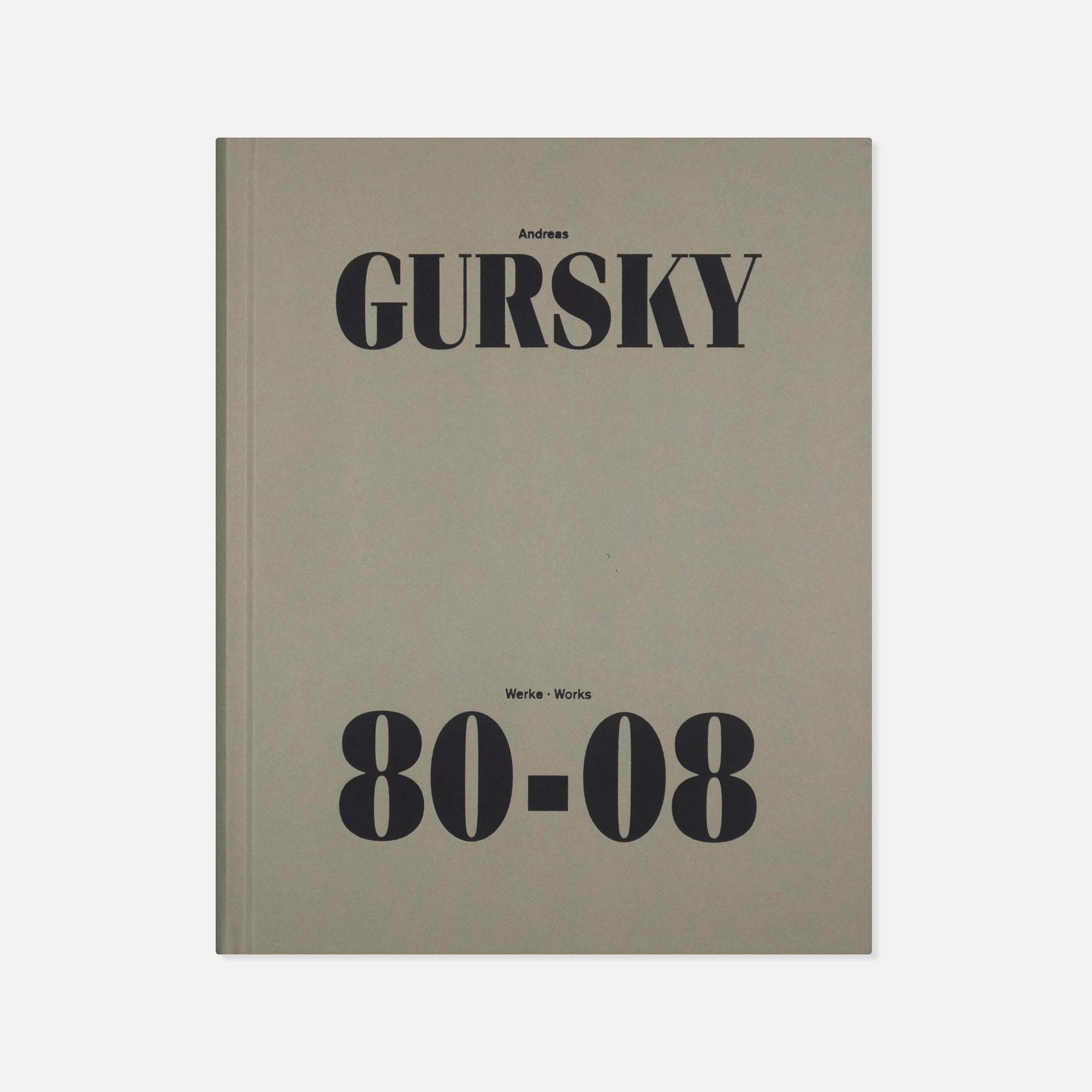 Andreas Gursky — Werke • Works 80-08