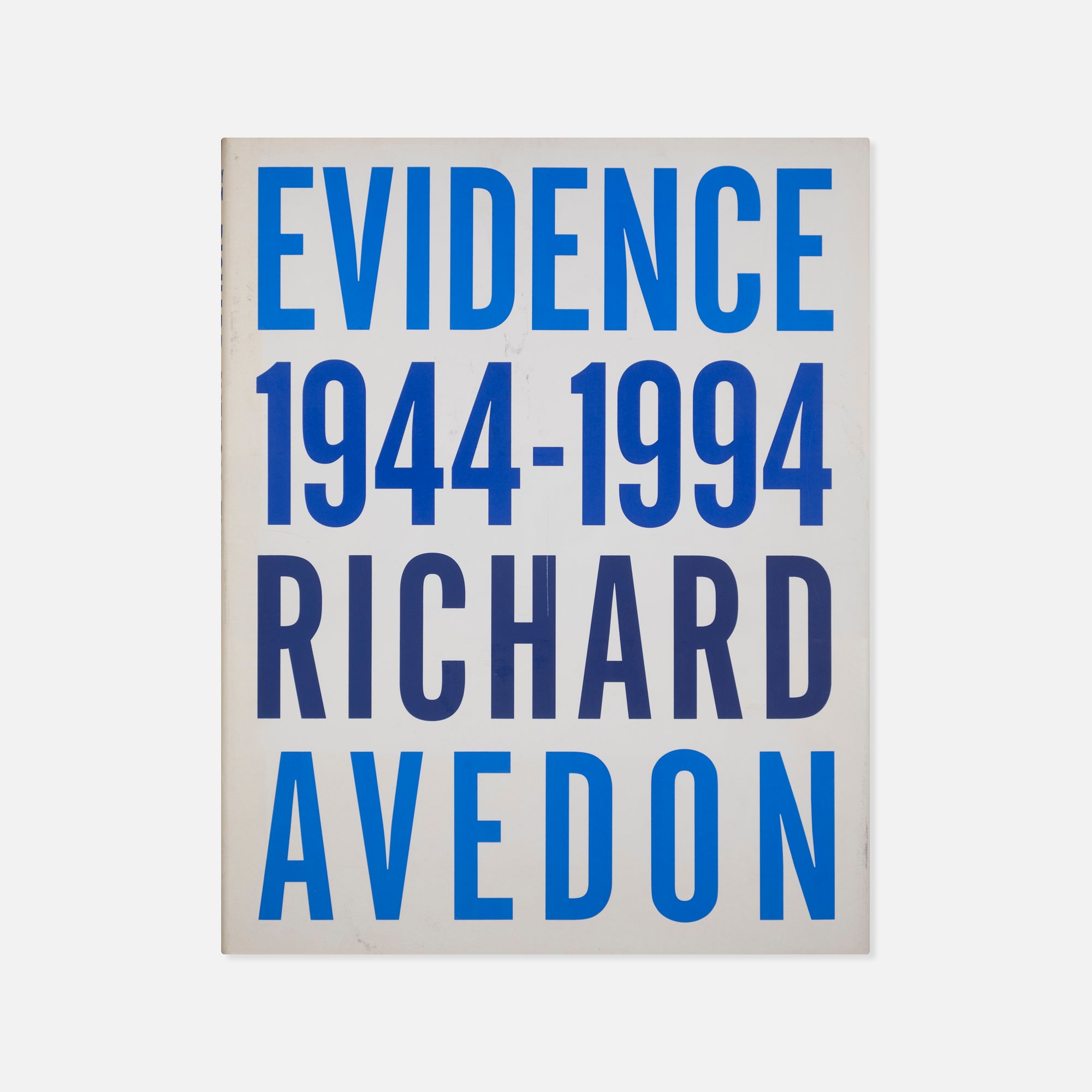 Richard Avedon — Evidence 1944-1994