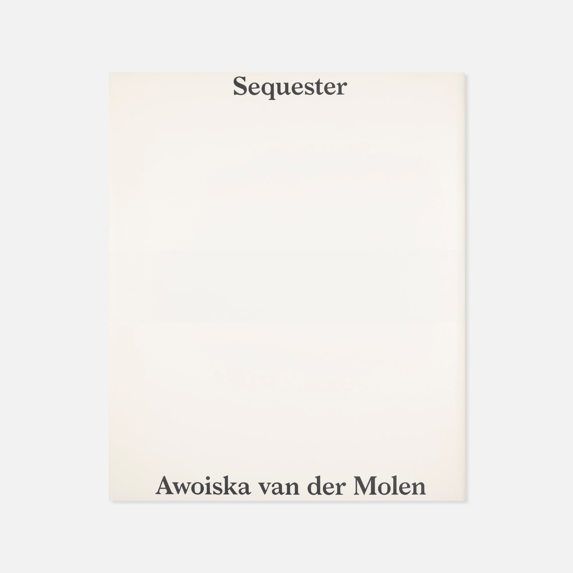 Awoiska van der Molen — Sequester