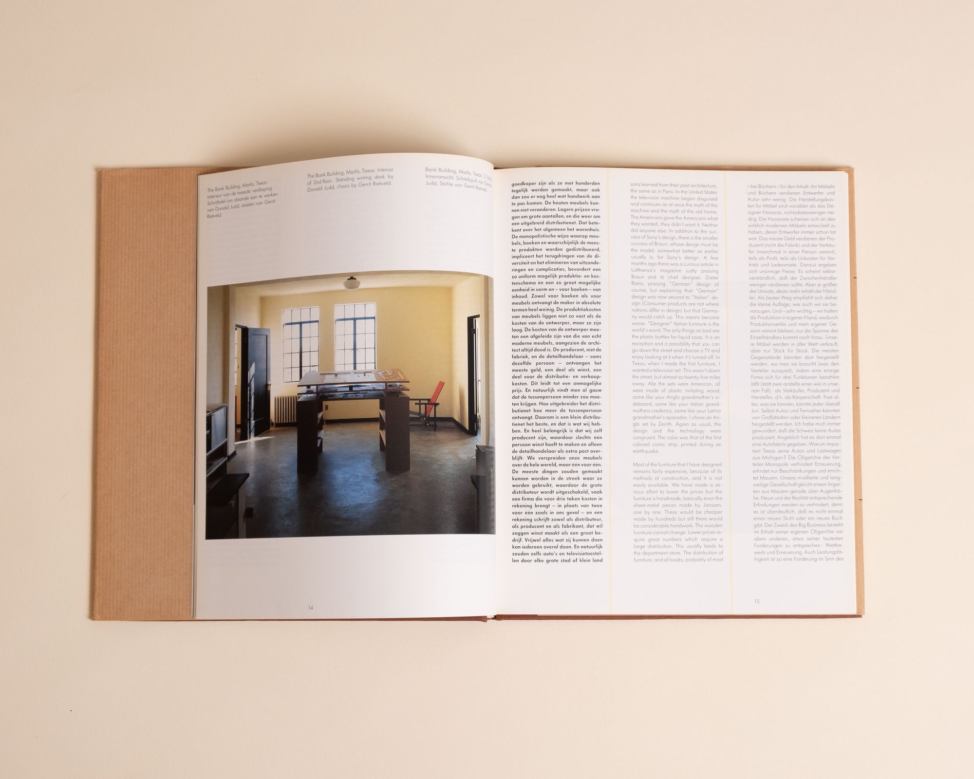 Donald Judd — Furniture Retrospective