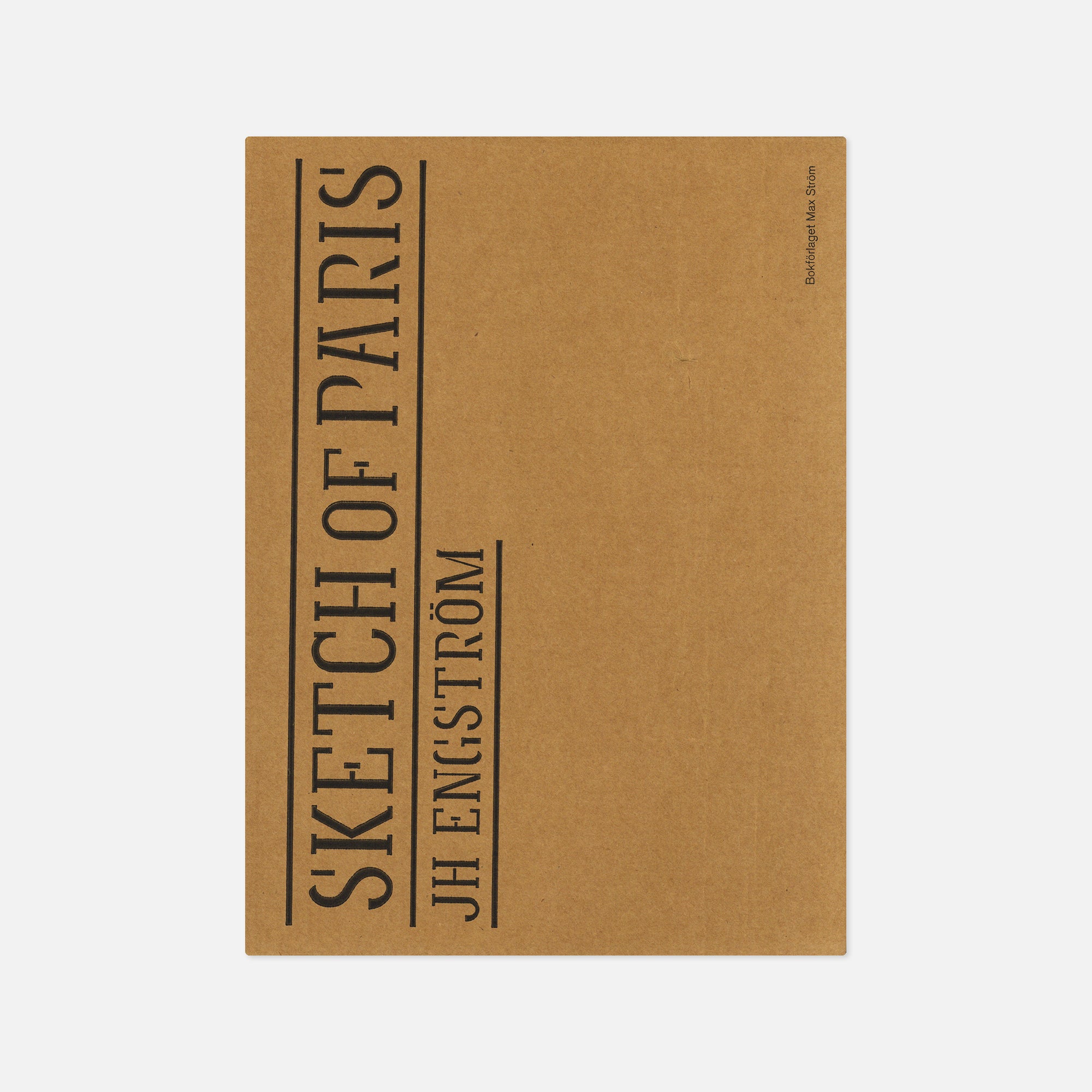 JH Engström — Sketch of Paris