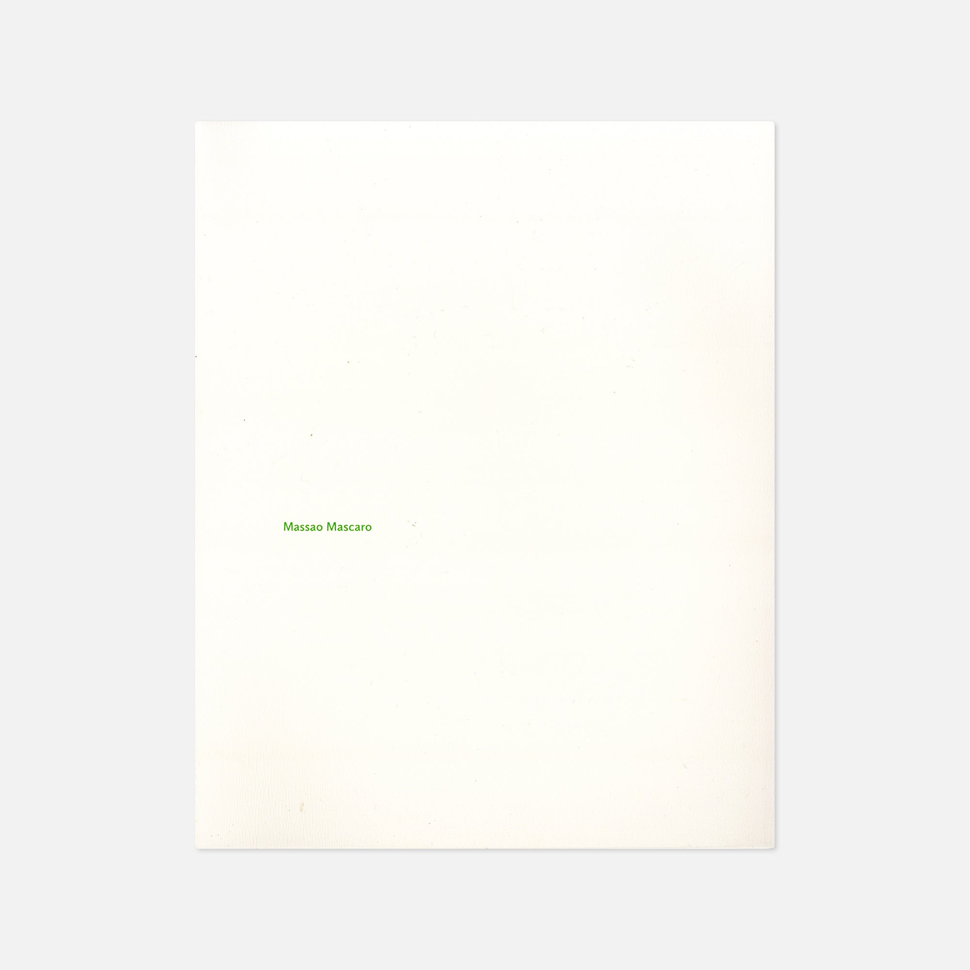 Massao Mascaro — Jardin