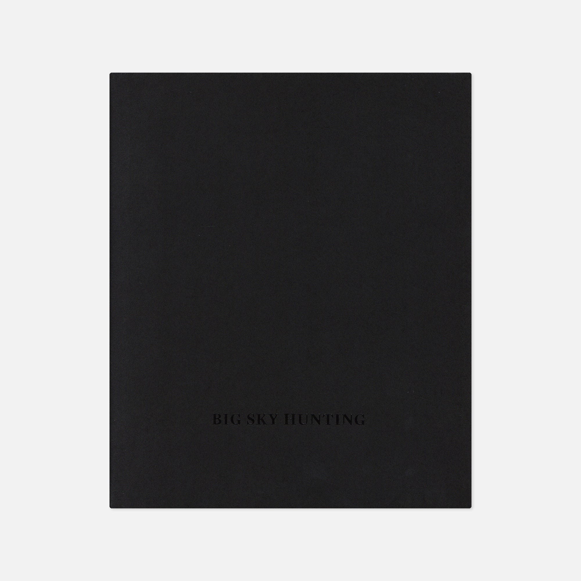 Alberto Sinigaglia — Big Sky Hunting
