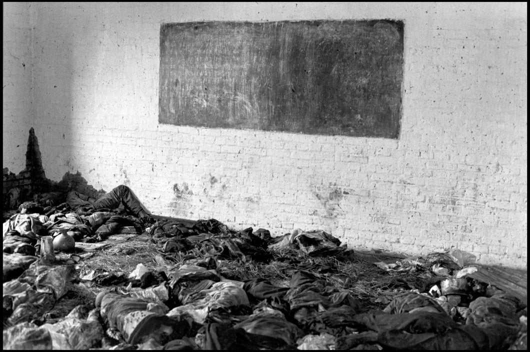 Gilles Peress — The Silence