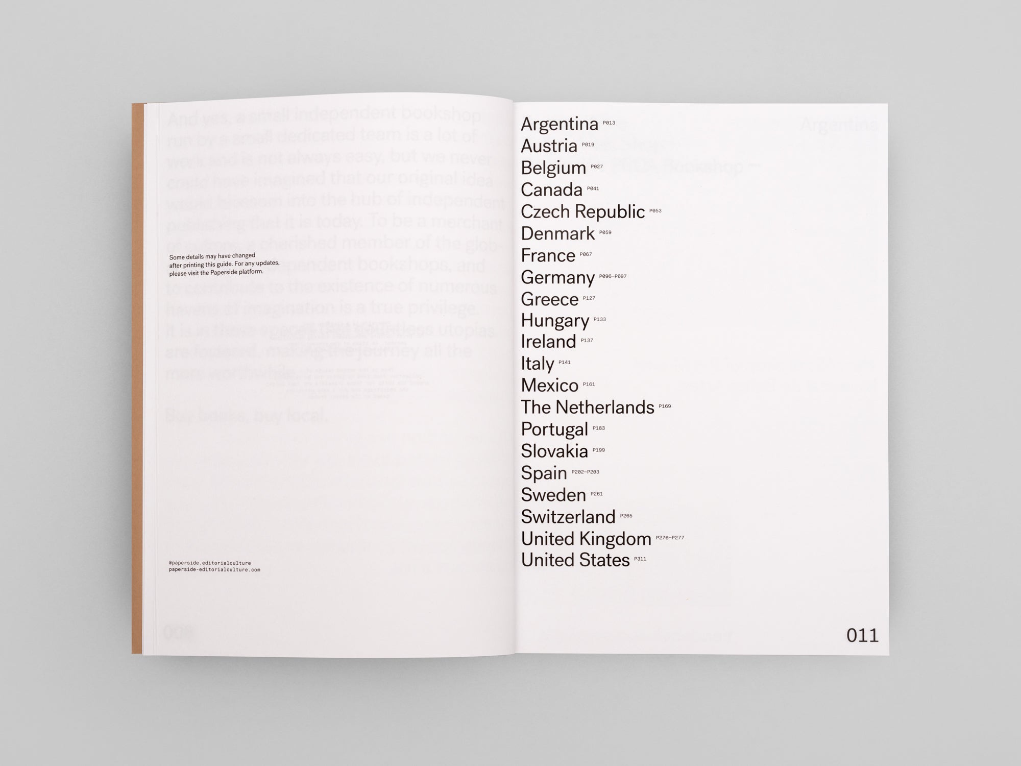 Bookshop Guide Volume 2 — Independent Publishing Culture Spots