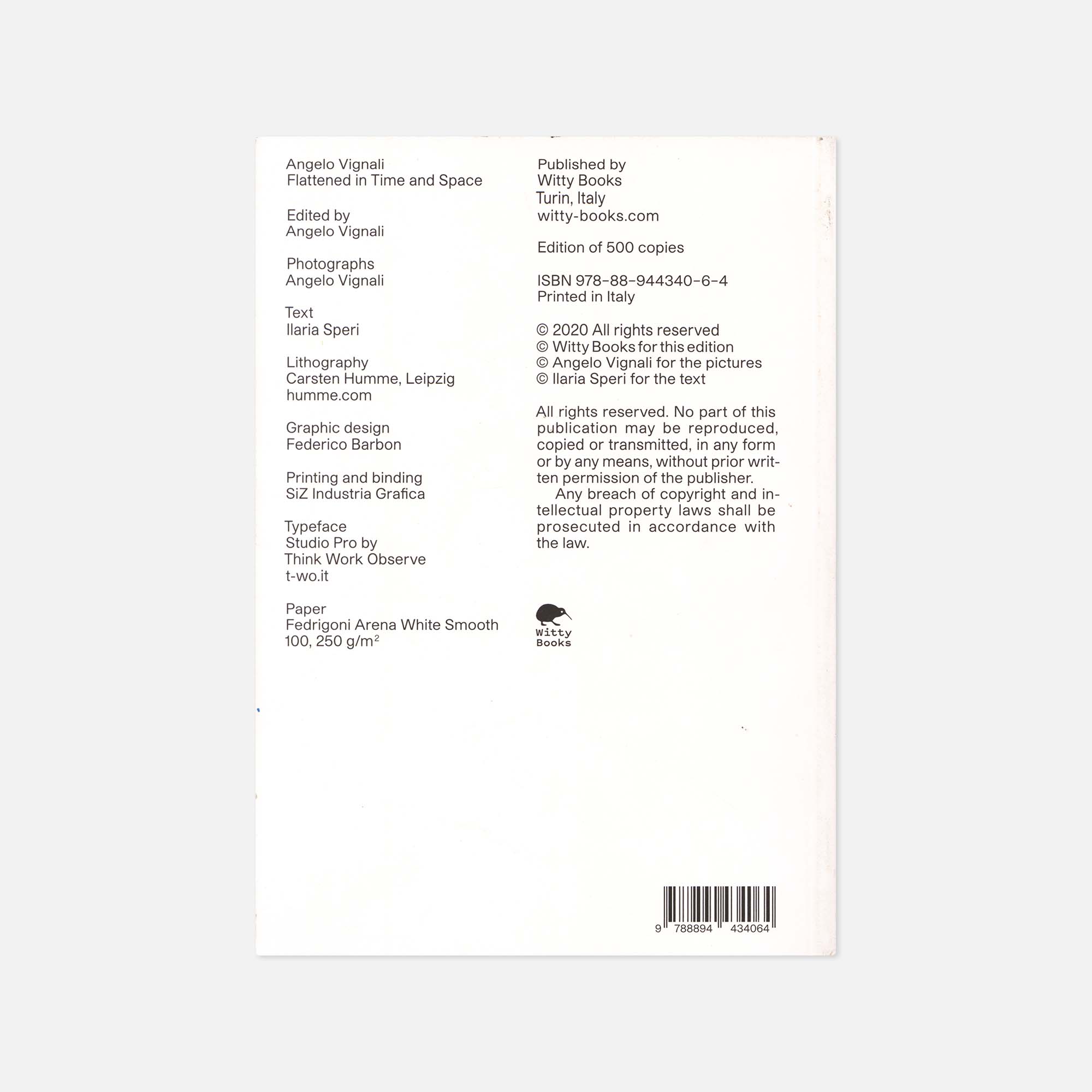 Angelo Vignali — Flattened in Time and Space