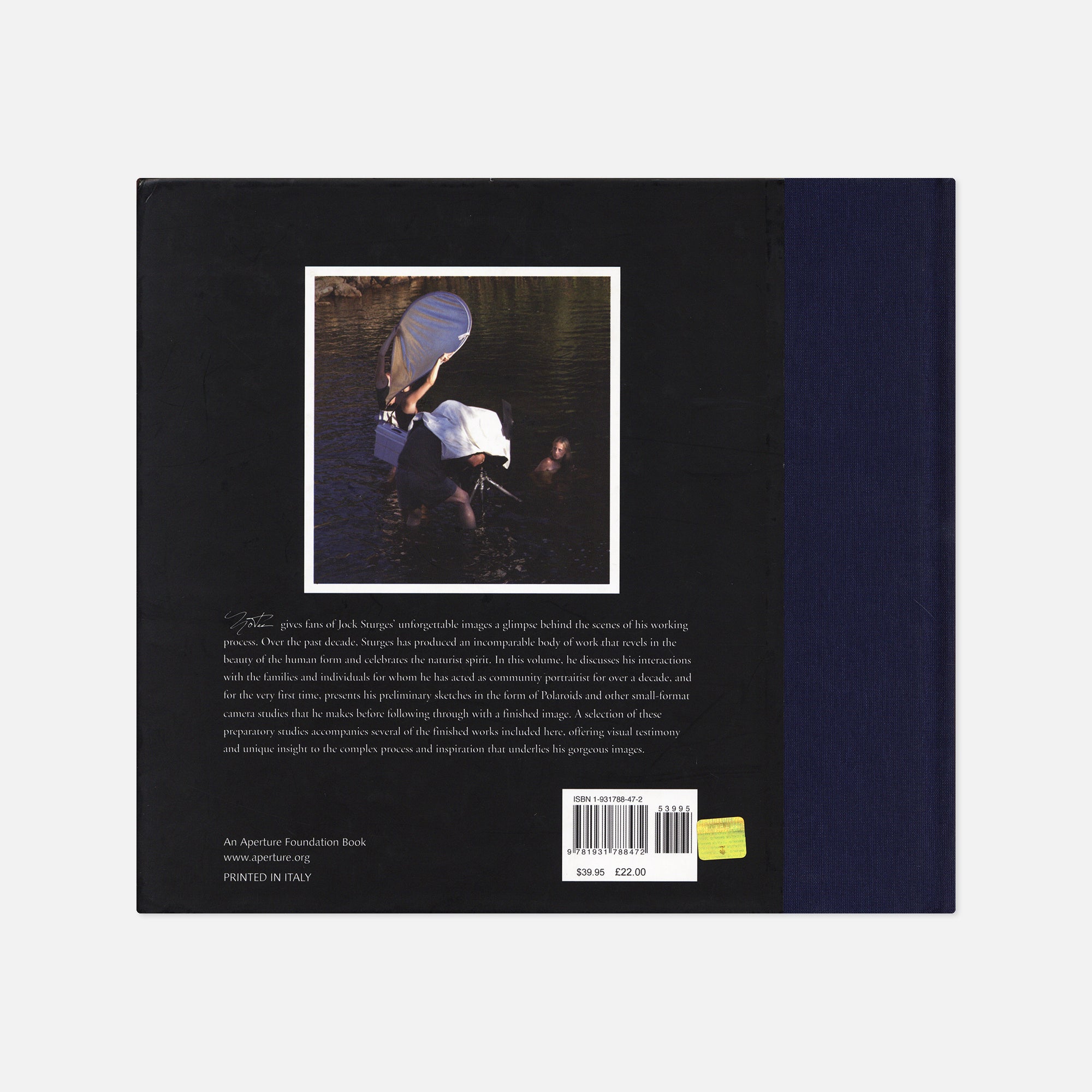 Jock Sturges — Notes – Wolf Books