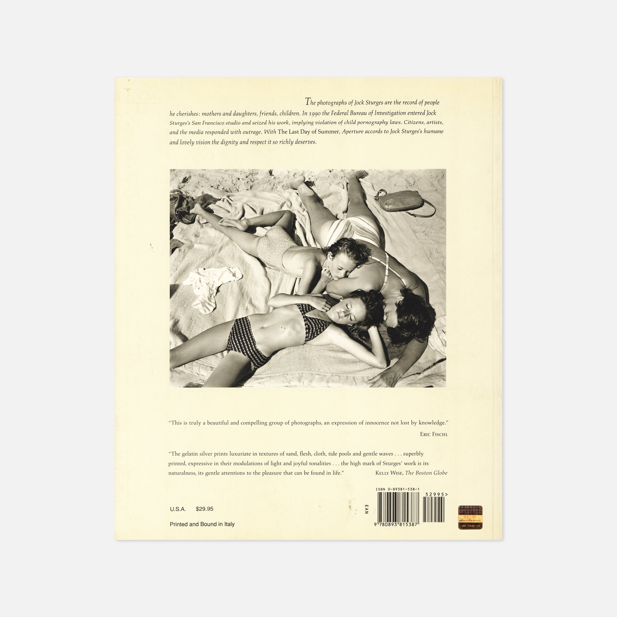 Jock Sturges — The Last Day of Summer – Wolf Books