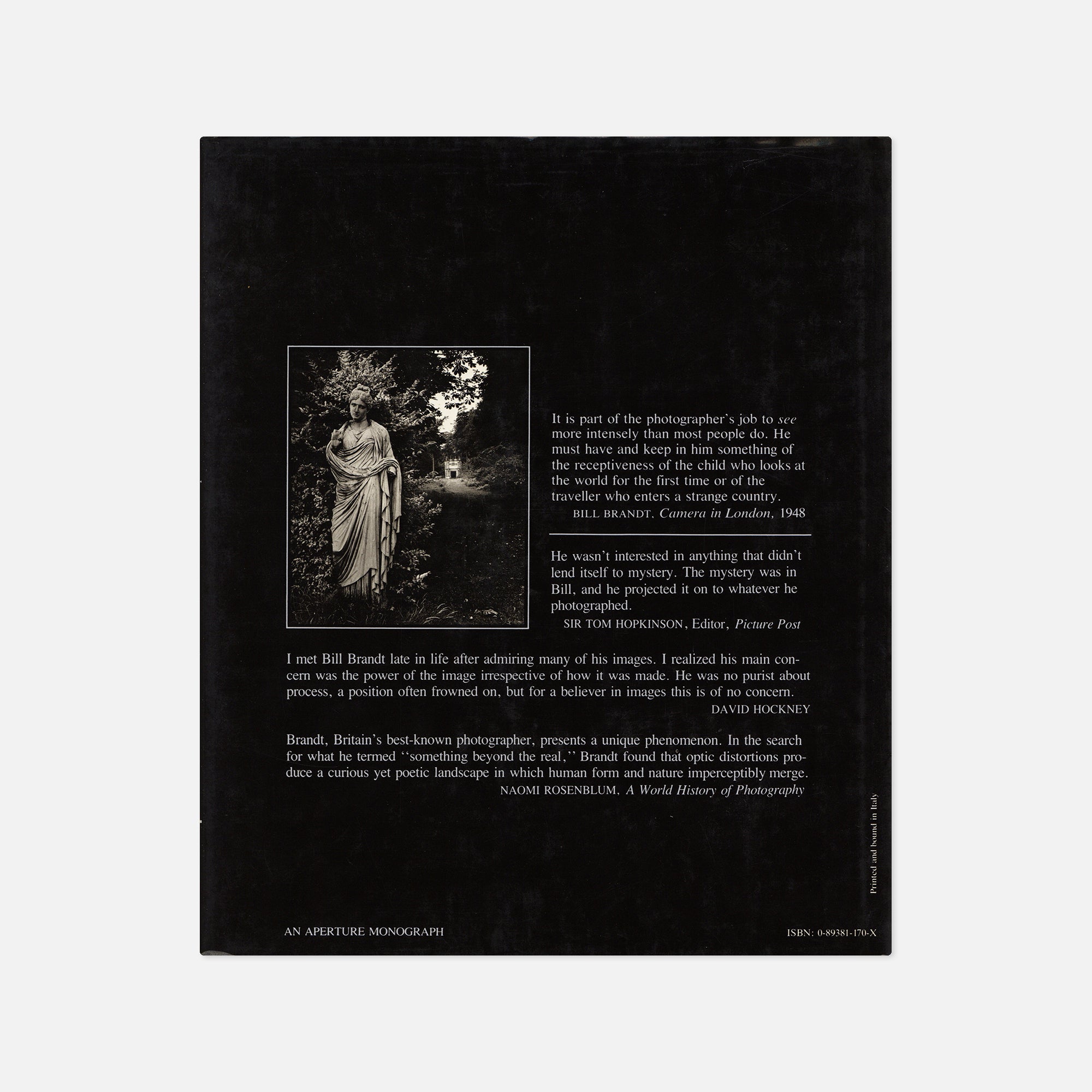 Bill Brandt — Behind the Camera