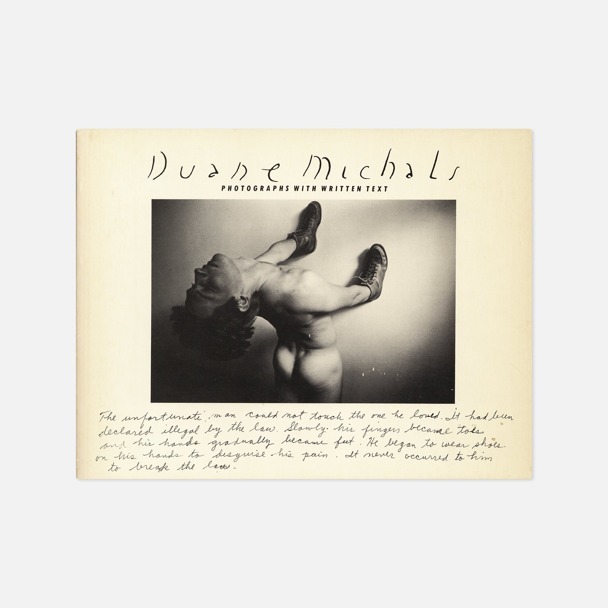 Duane Michals — Photographs With Written Text