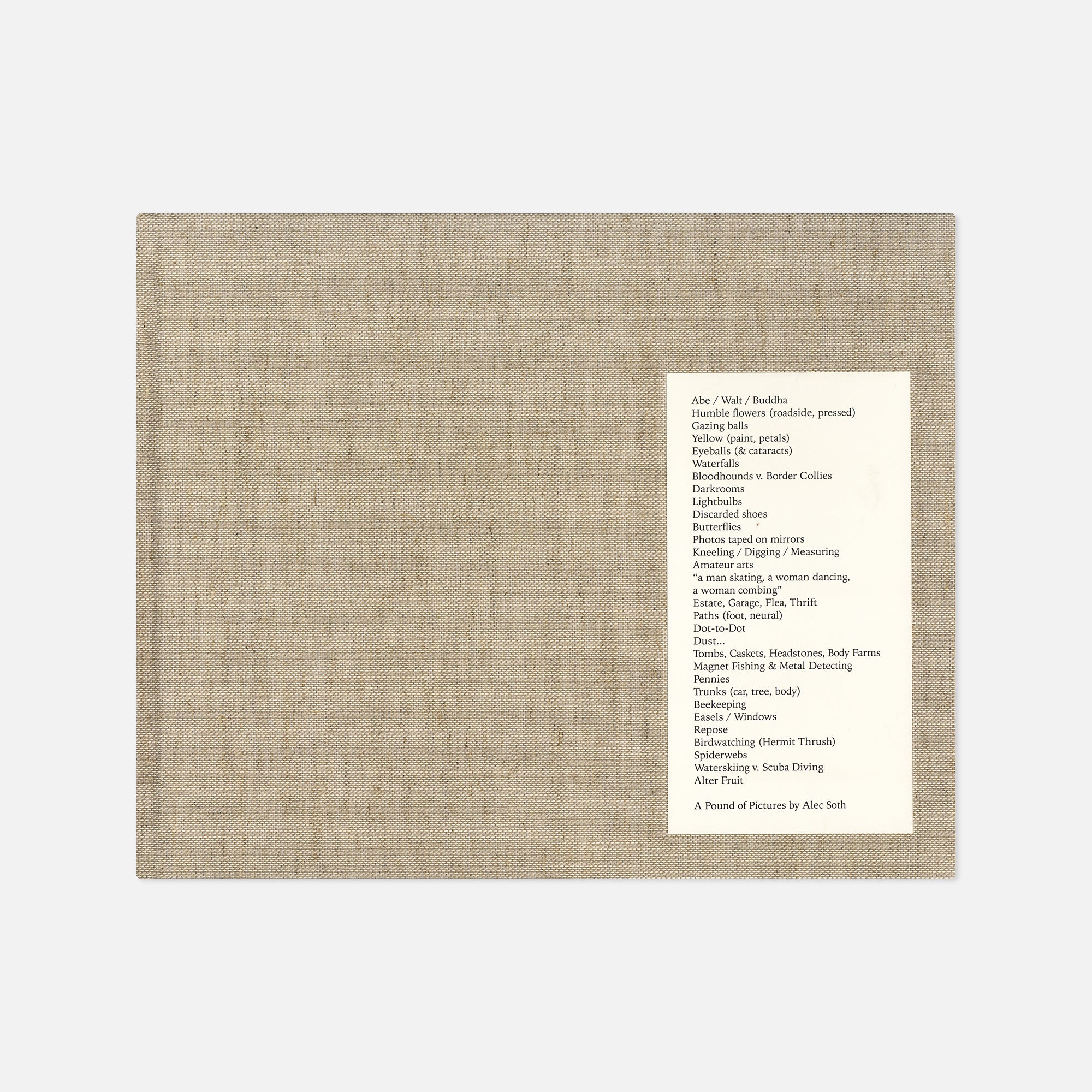 Alec Soth — A Pound of Pictures