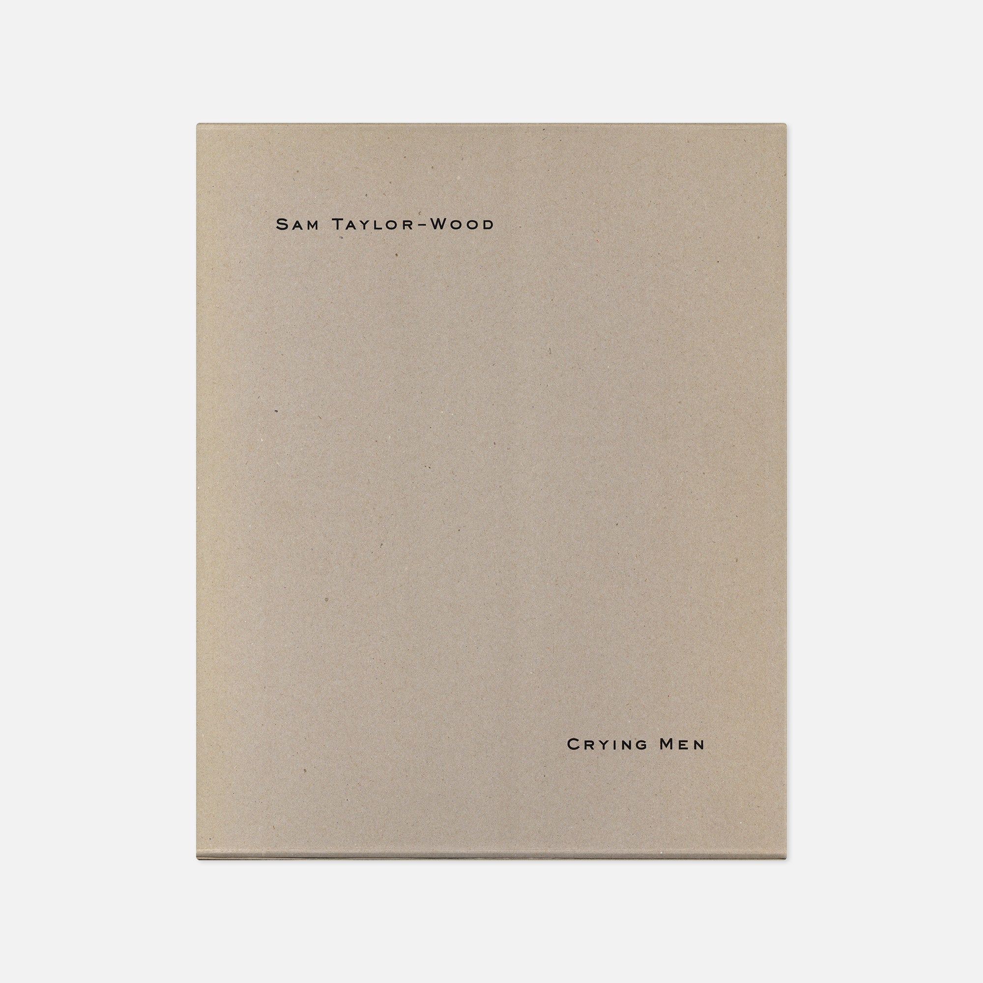 Sam Taylor-Wood — Crying Men