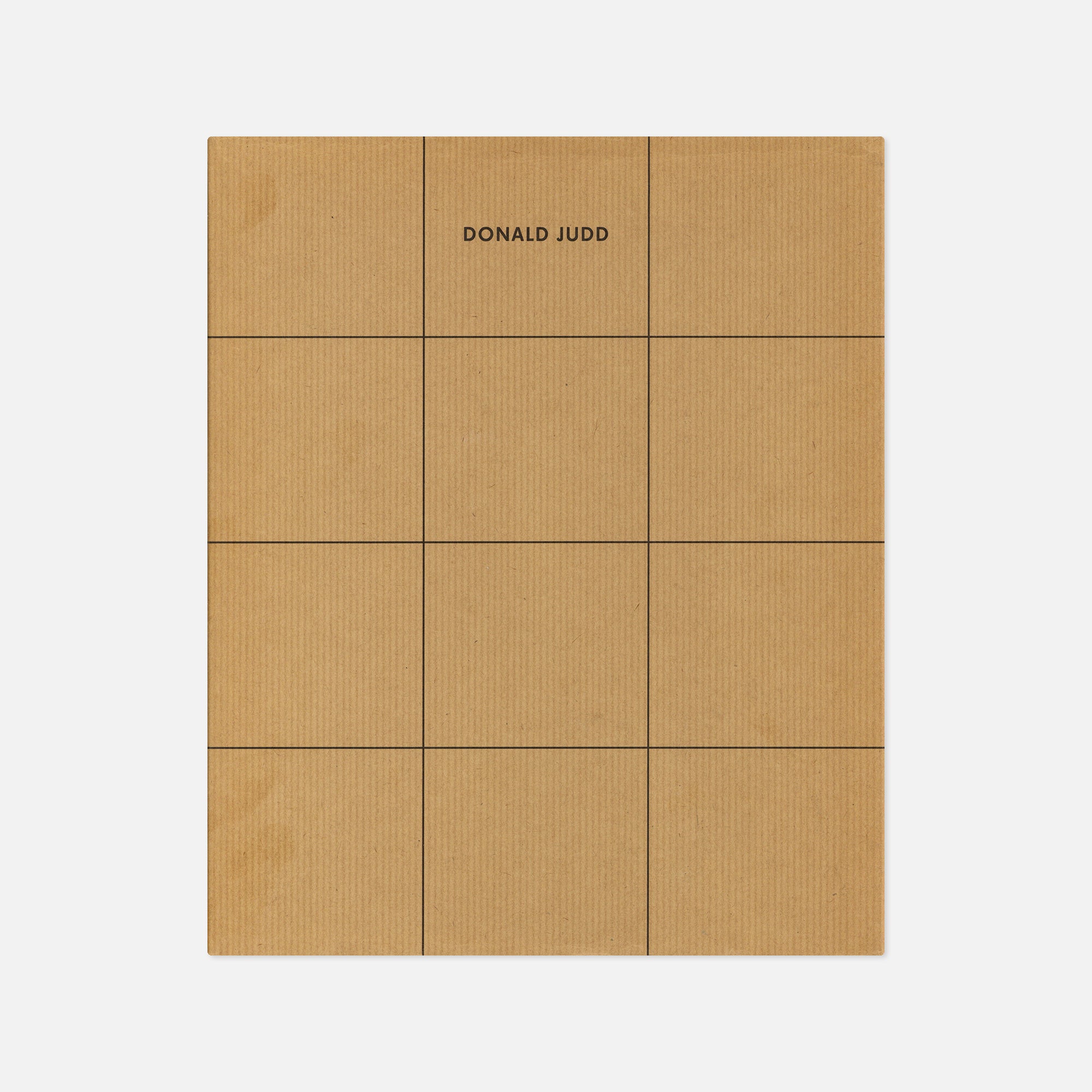 Donald Judd — Furniture Retrospective