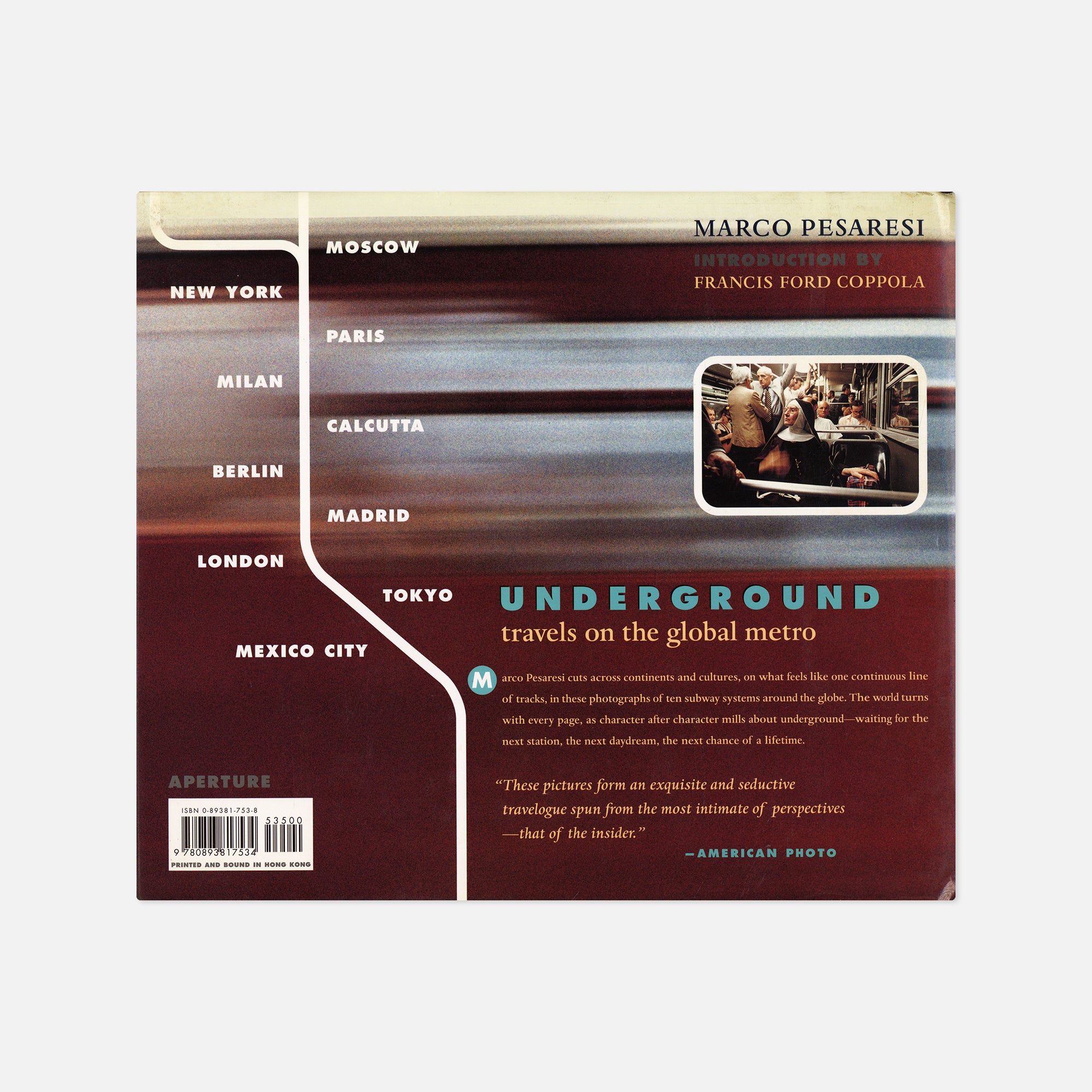Marco Pesaresi — Underground: Travels on the Global Metro