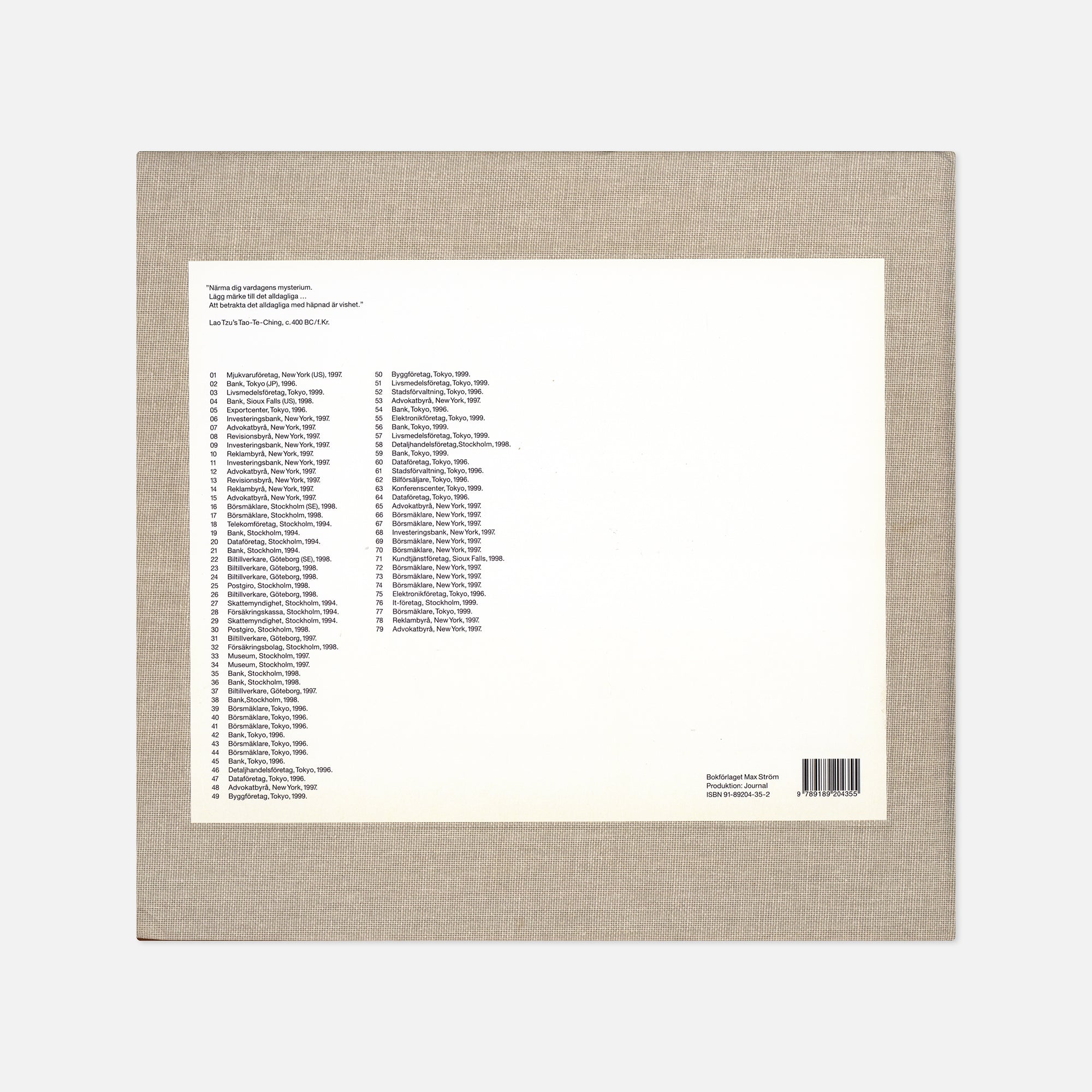 Lars Tunbjörk — Office / Kontor / オフィス