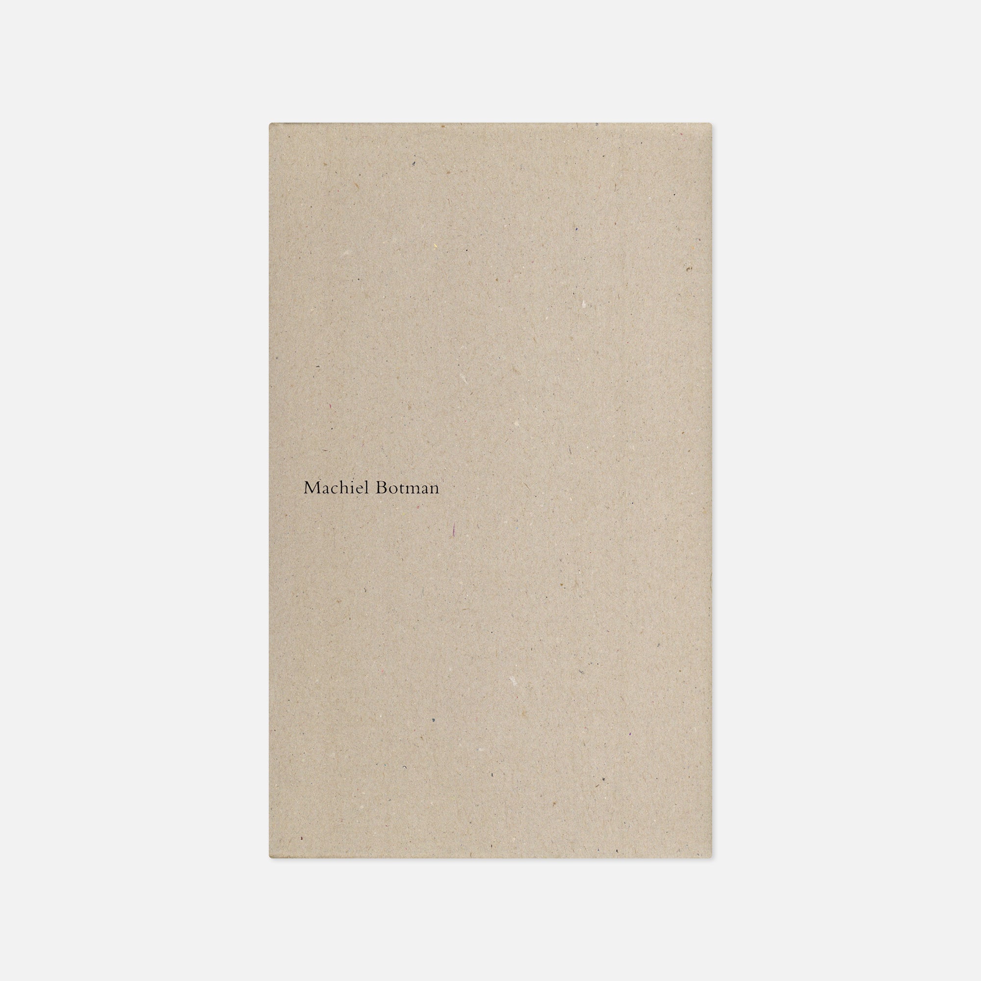 Machiel Botman — One Tree
