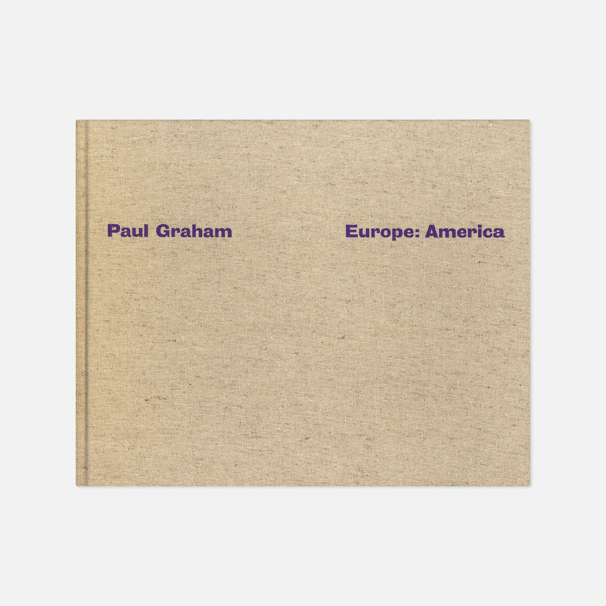 Paul Graham — Europe: America