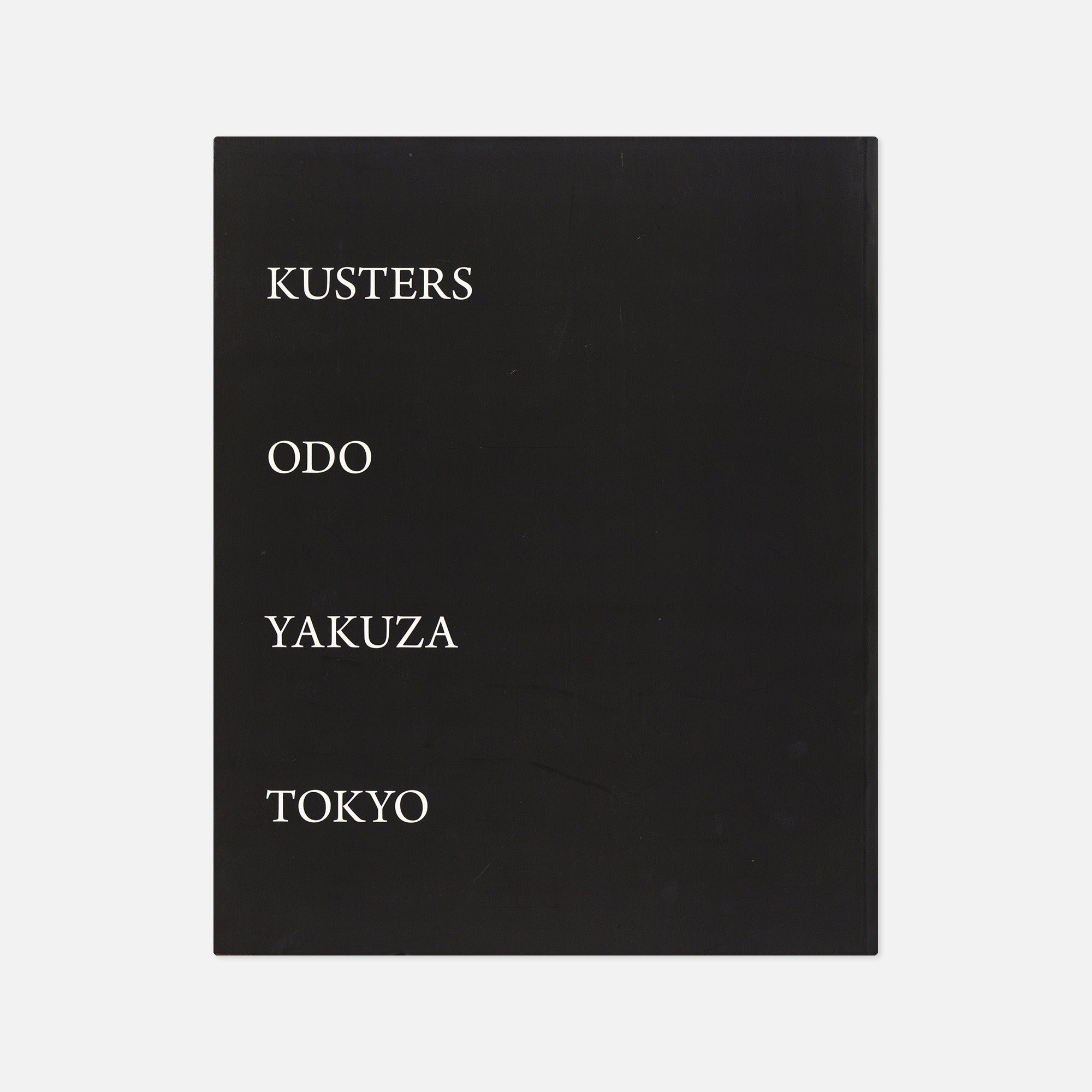Anton Kusters — Odo Yakuza Tokyo