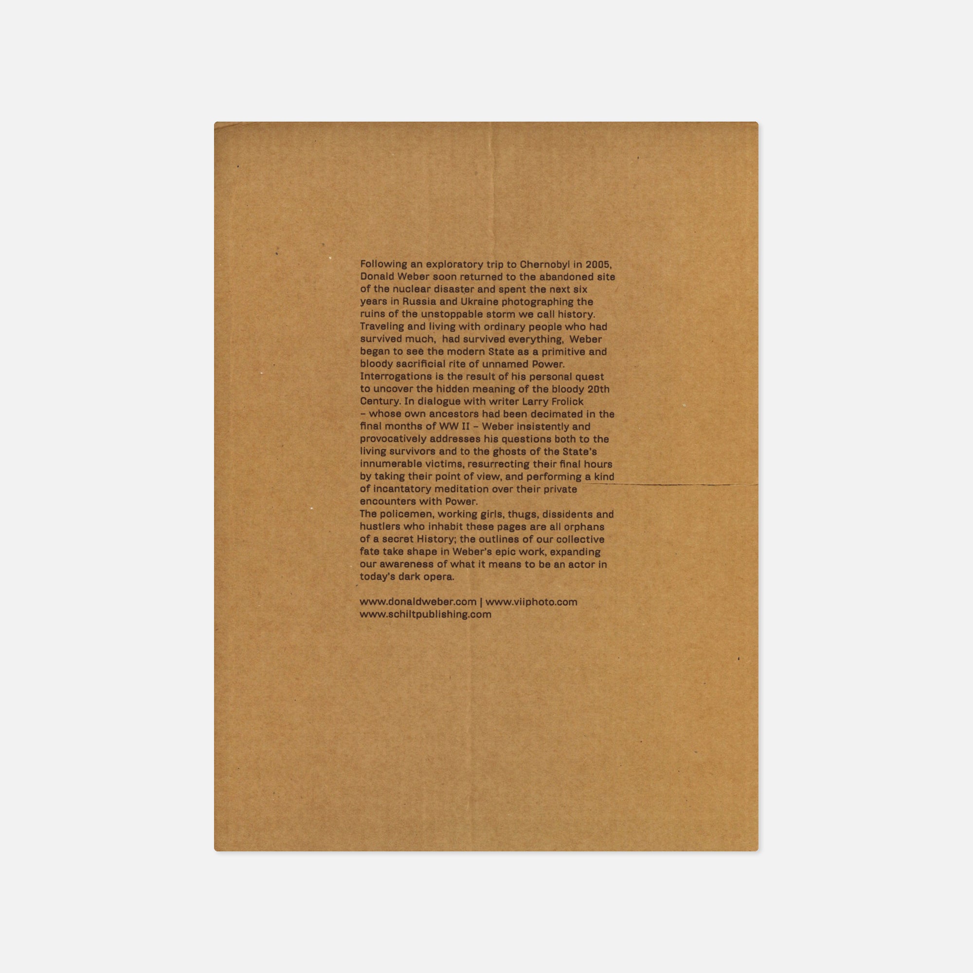 Donald Weber — Interrogations