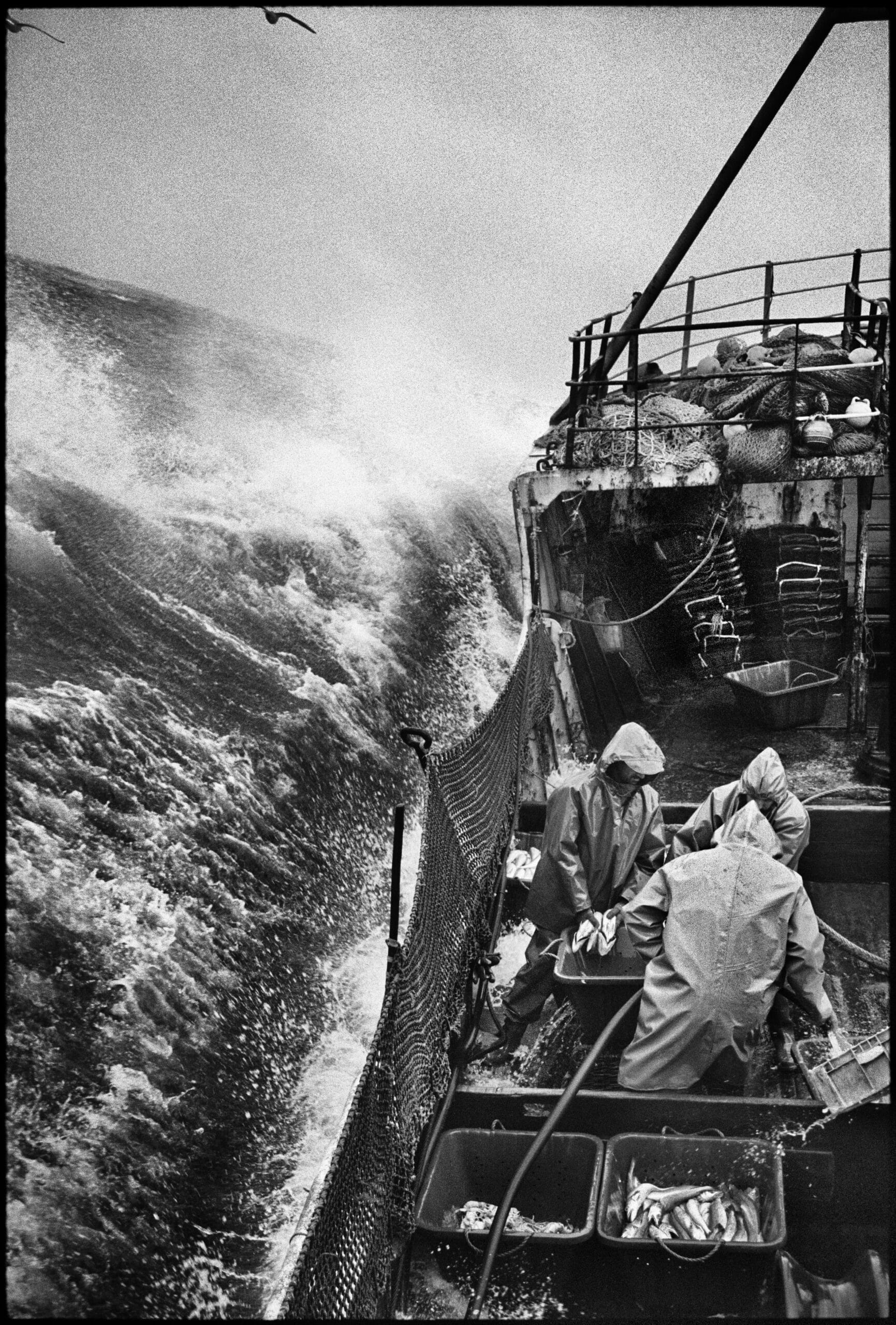 Jean Gaumy — Pleine Mer (Men at Sea)