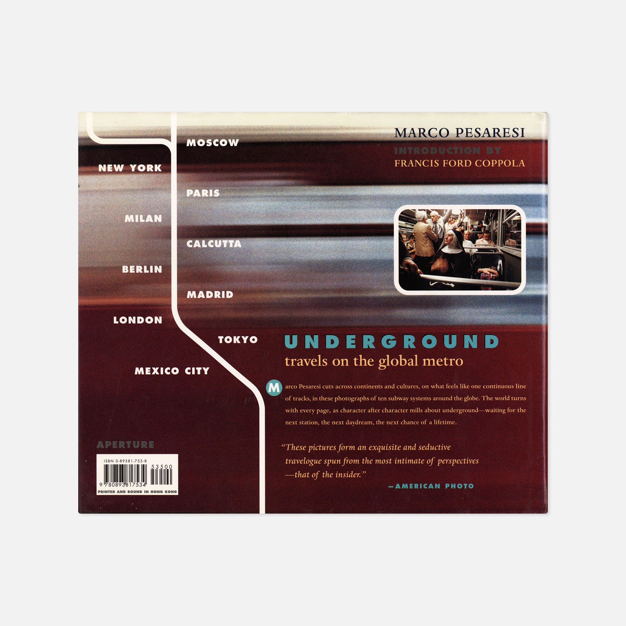 Marco Pesaresi — Underground: Travels on the Global Metro