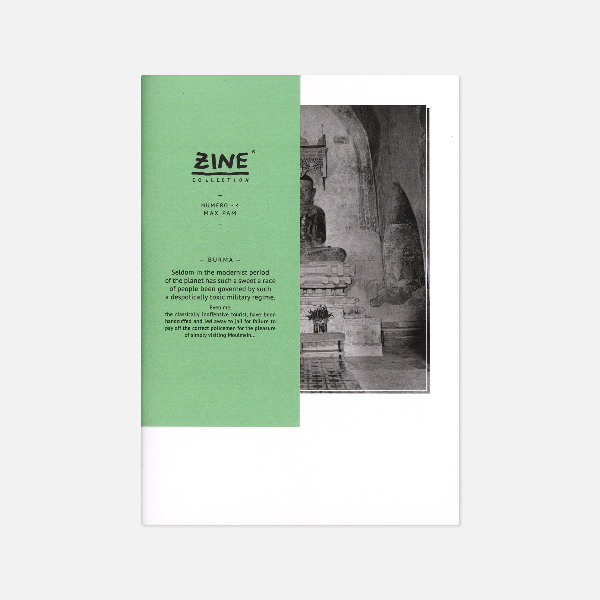 Max Pam — Burma (Zine Collection No. 4)