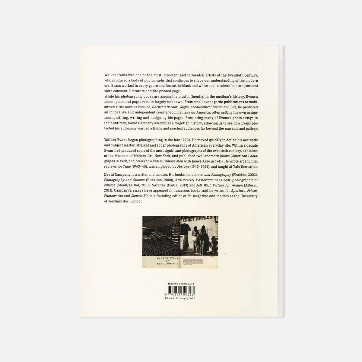 David Campany — Walker Evans: the Magazine Work