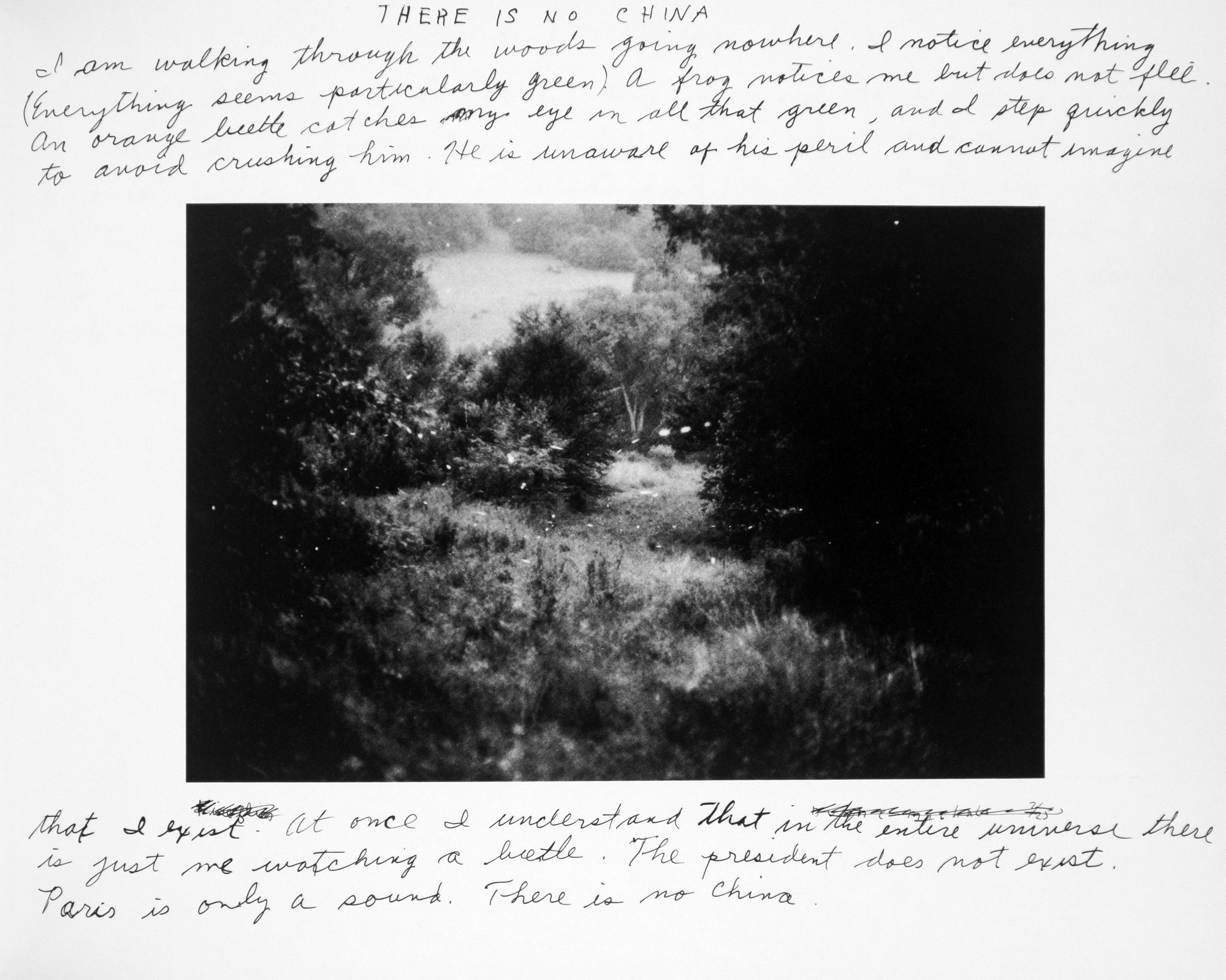 Duane Michals — Photographs With Written Text