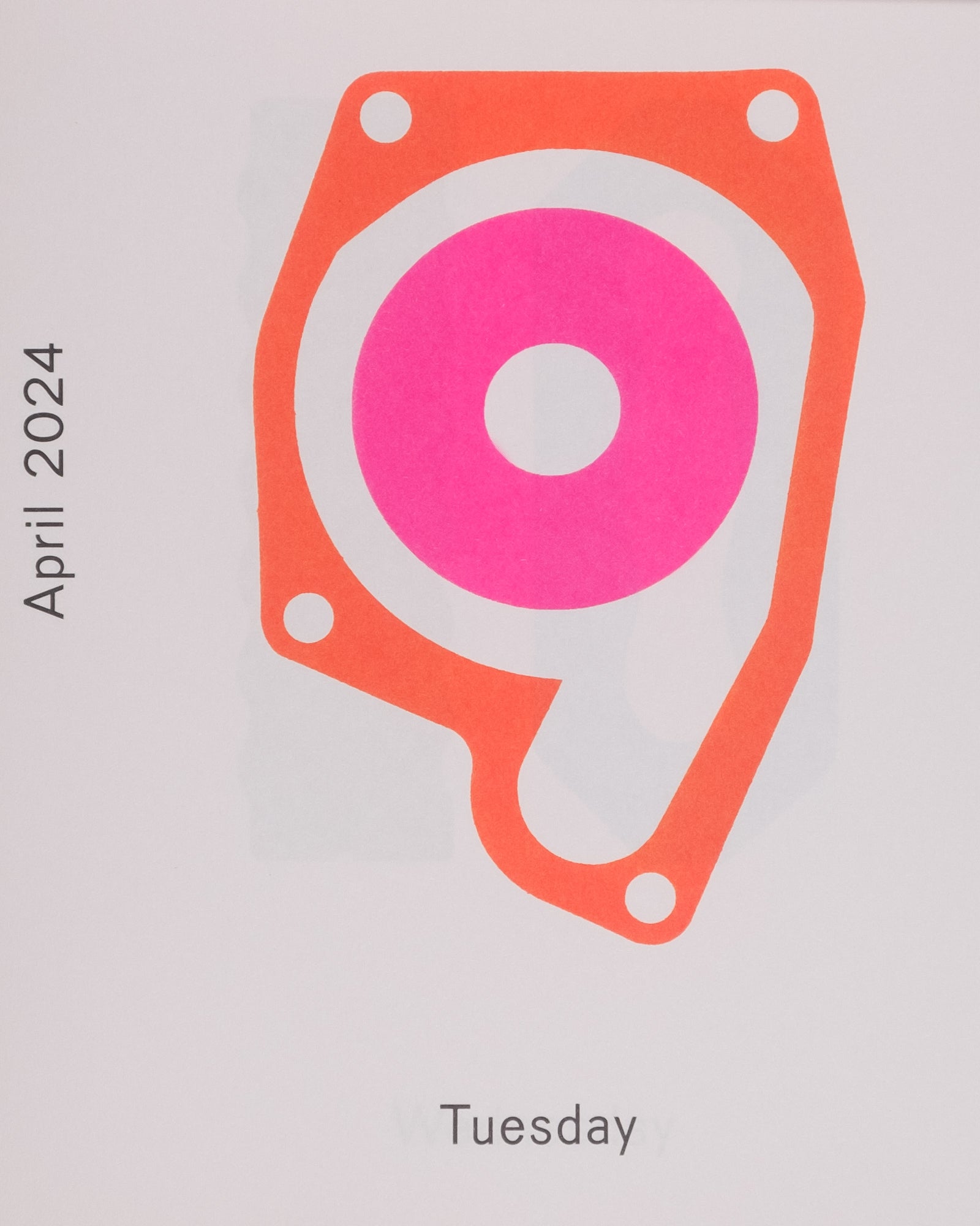 Karel Martens — Calendar 2024 / Every day is a new day