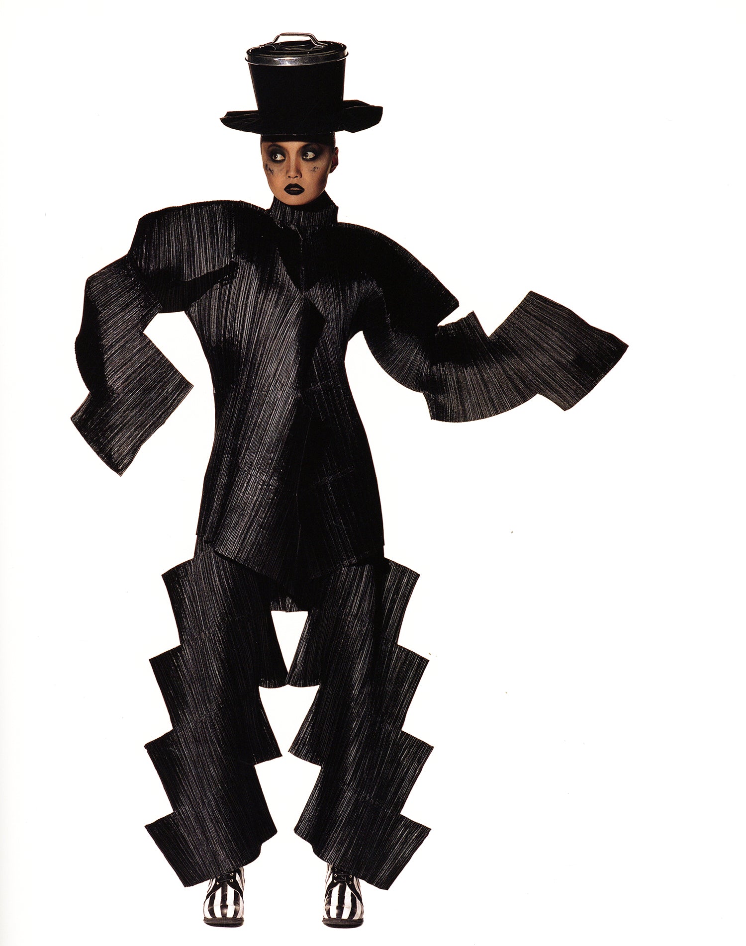 Irving Penn Regards the Work of Issey Miyake