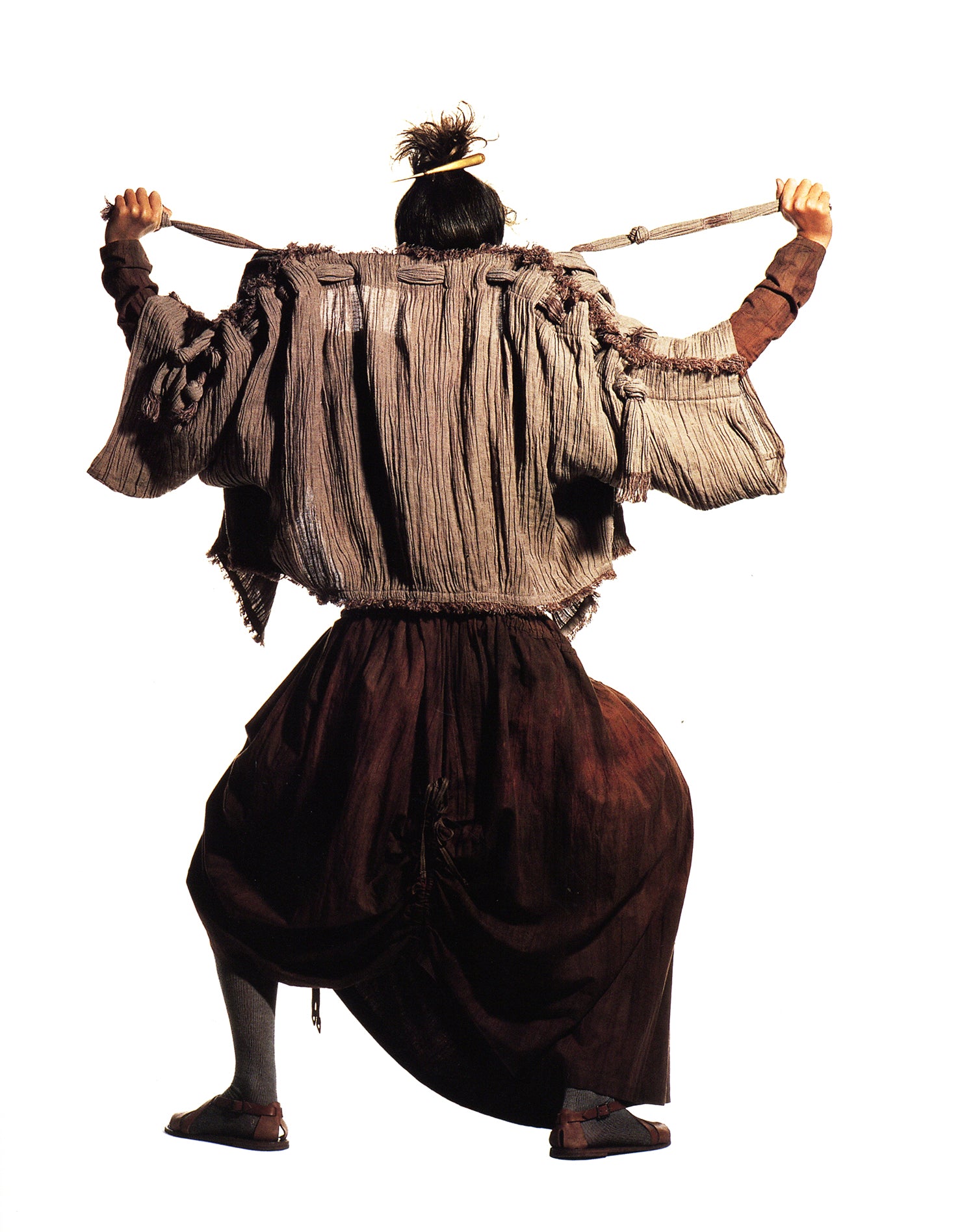 Irving Penn Regards the Work of Issey Miyake