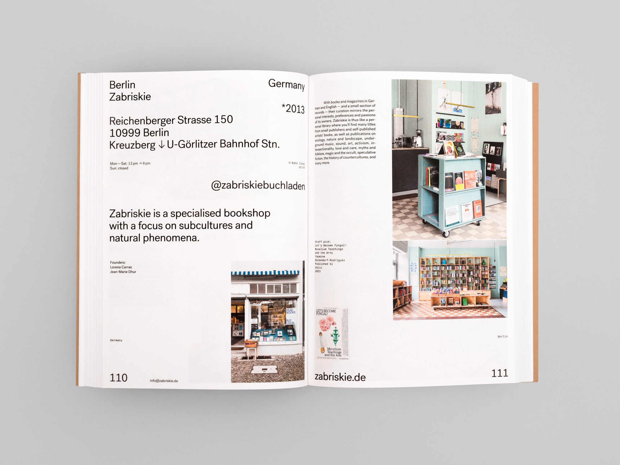 Bookshop Guide Volume 2 — Independent Publishing Culture Spots