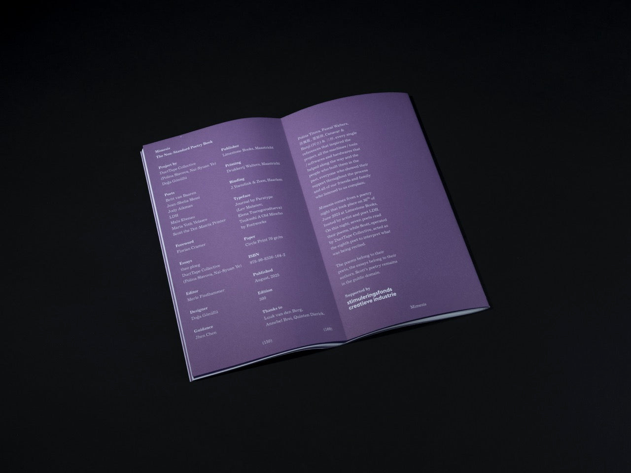 Mimesis: The Non-Standard Poetry Book