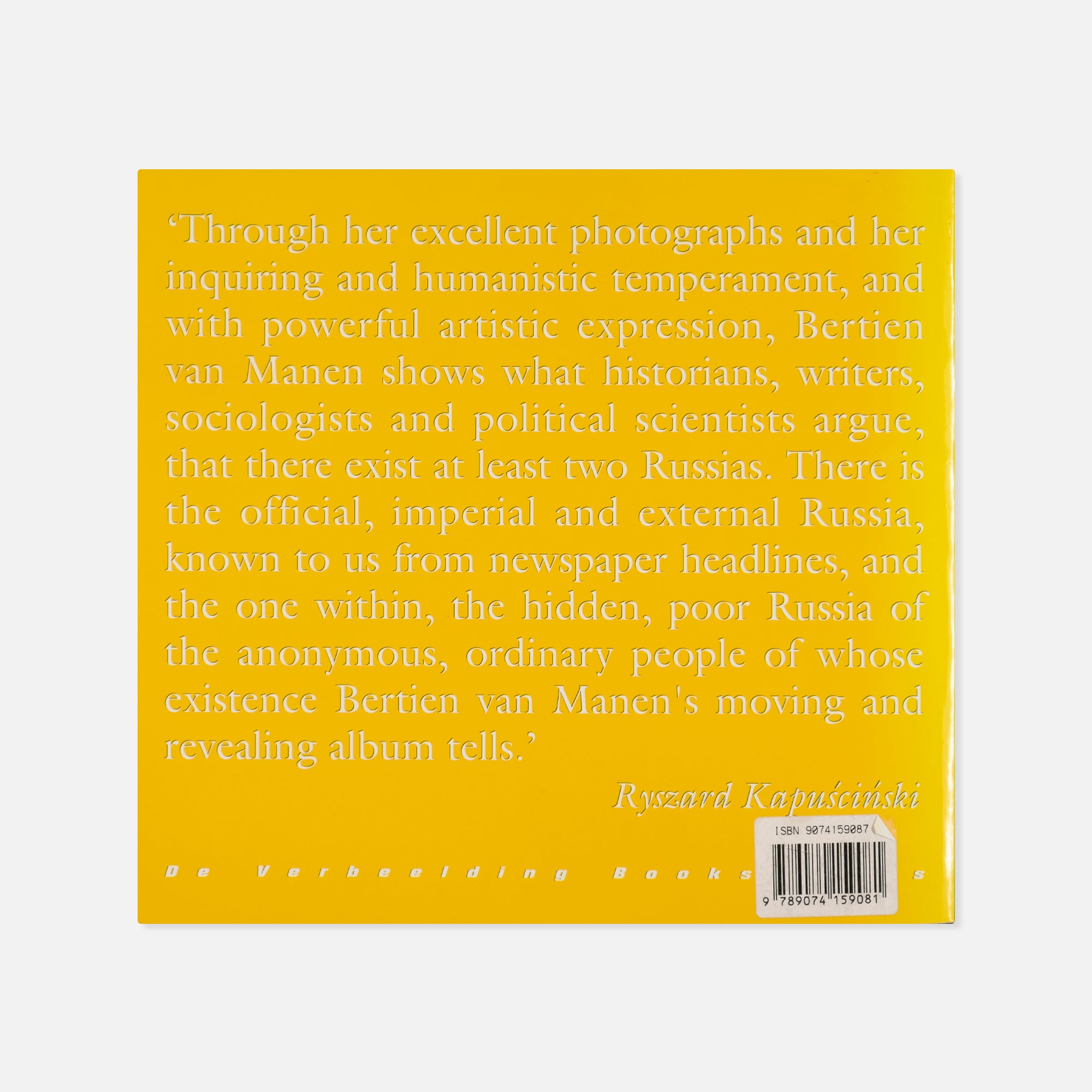 Bertien van Manen — A Hundred Summers, A Hundred Winters
