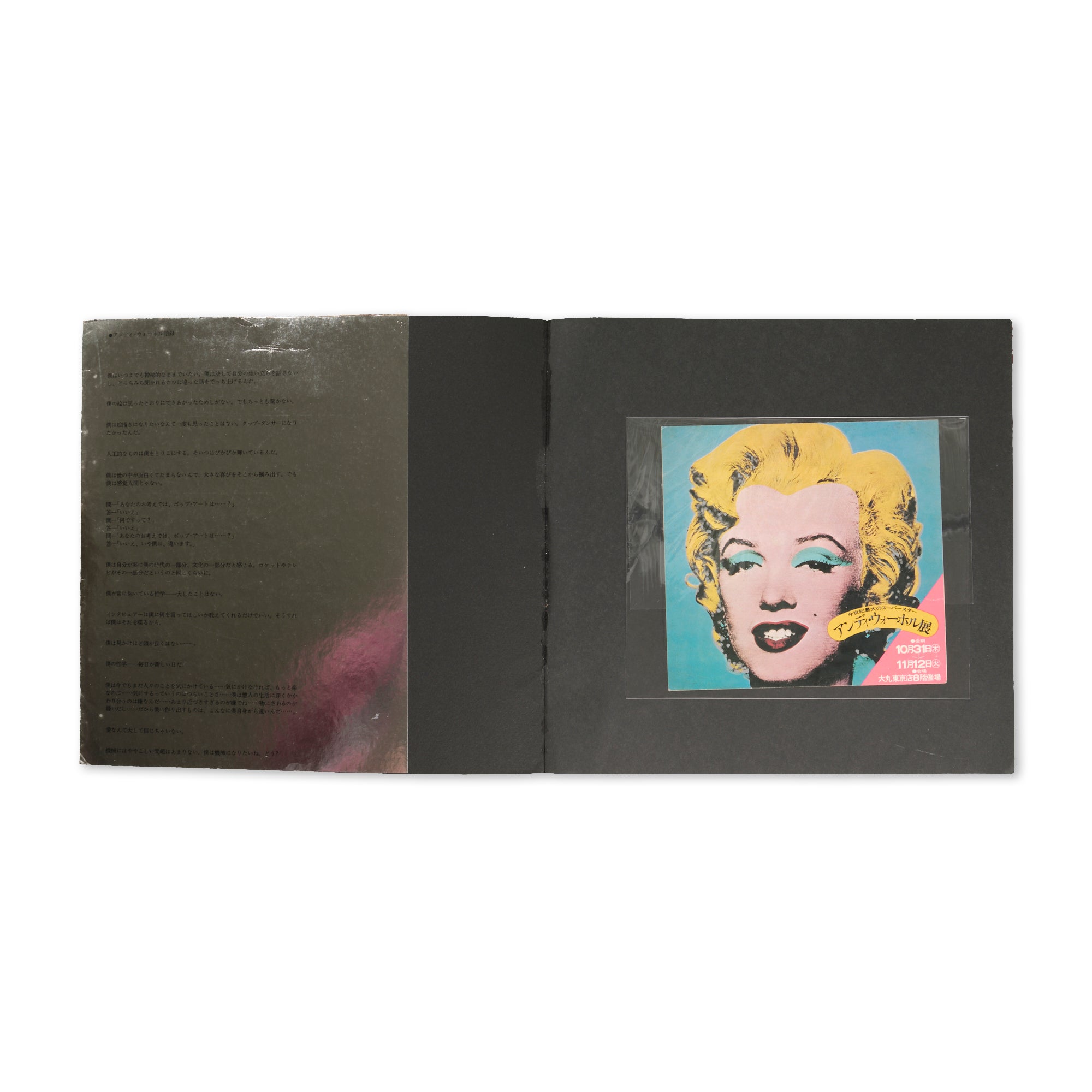 Andy Warhol - Tokyo Catalogue