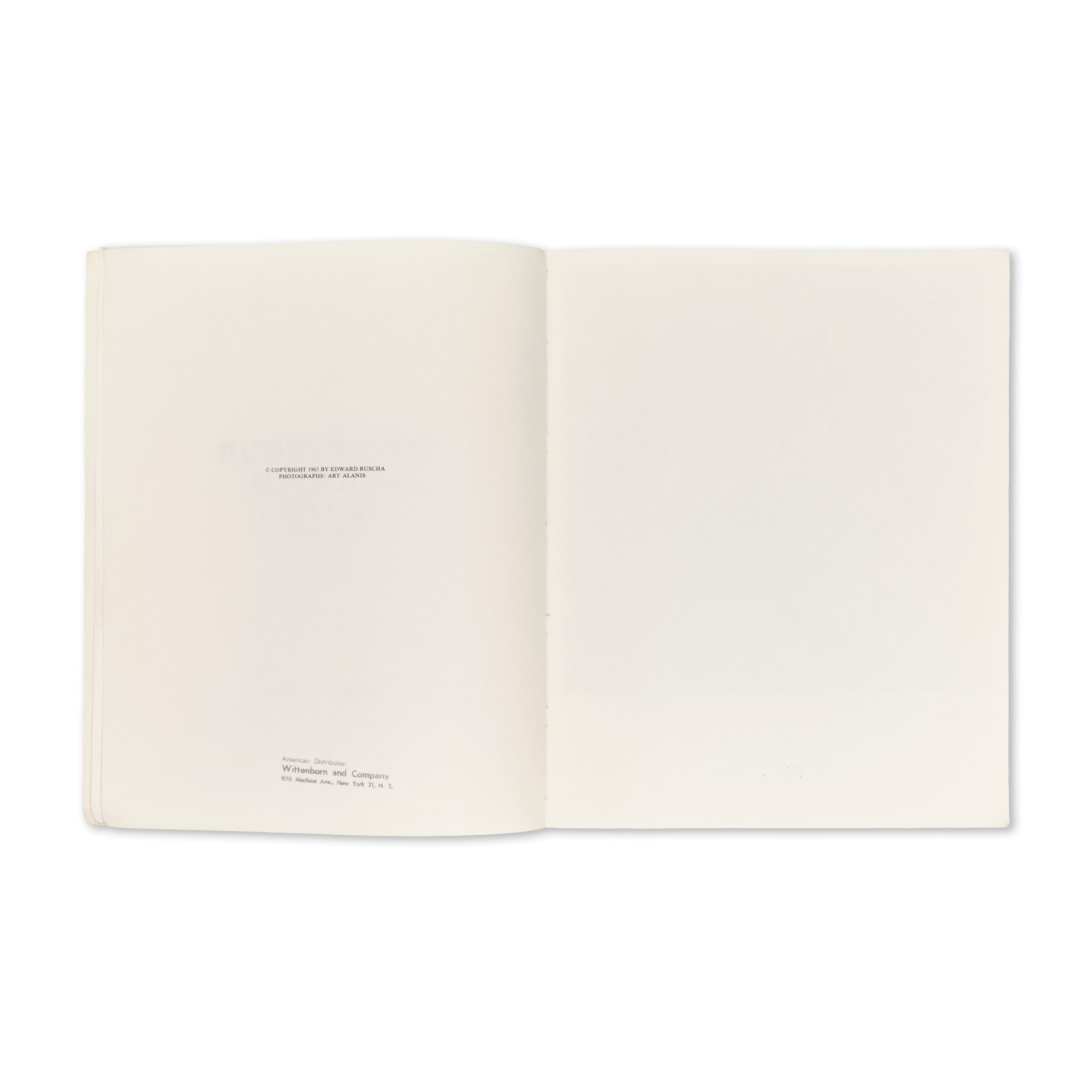 Edward Ruscha - Thirtyfour Parking Lots in Los Angeles