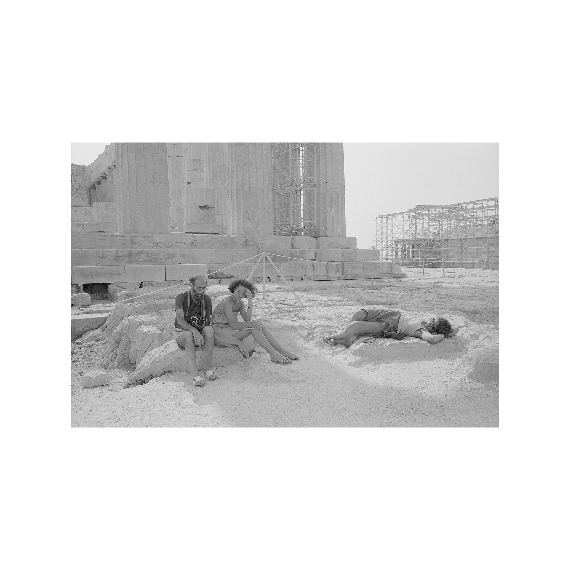 Tod Papageorge - On The Acropolis