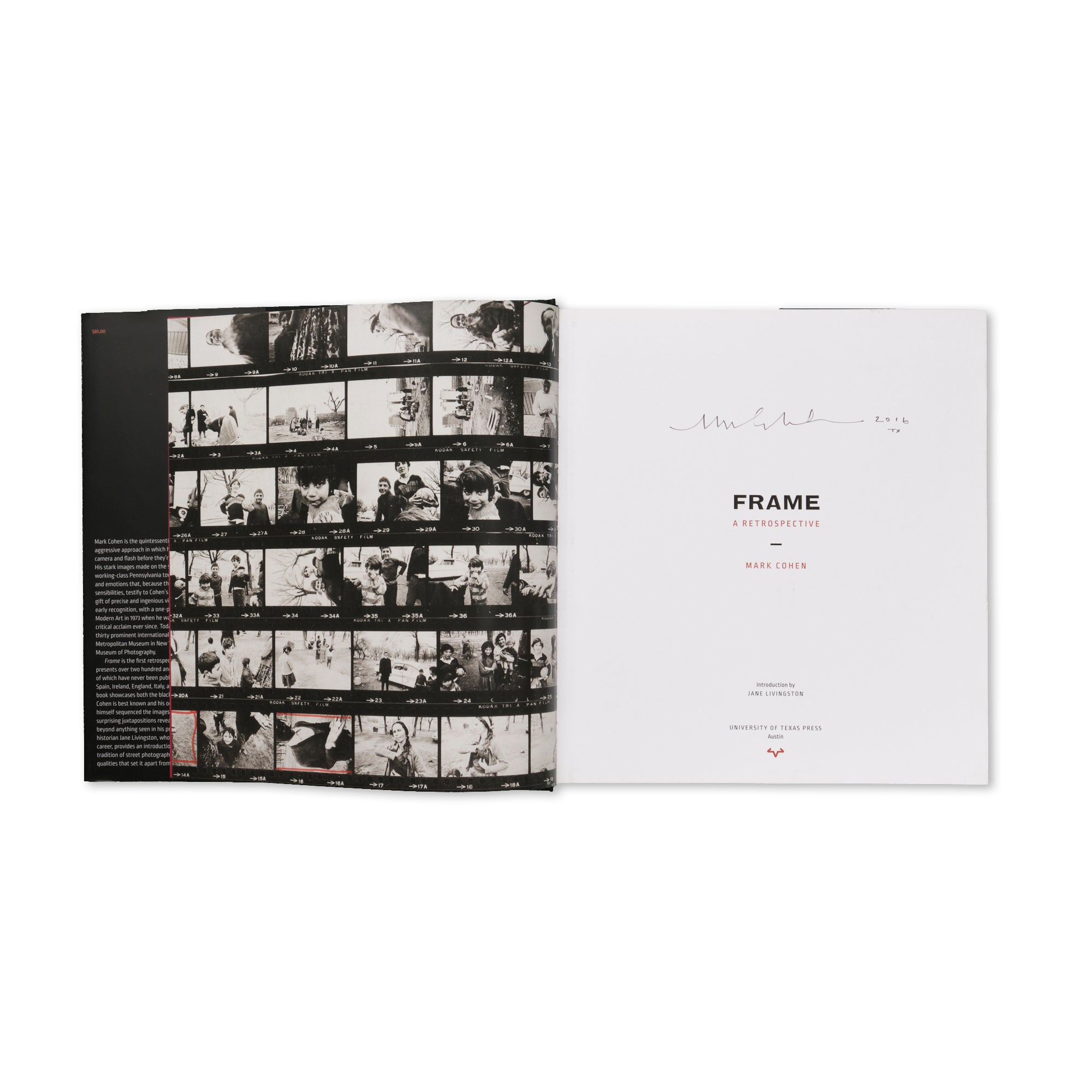 Mark Cohen - Frame: A Retrospective