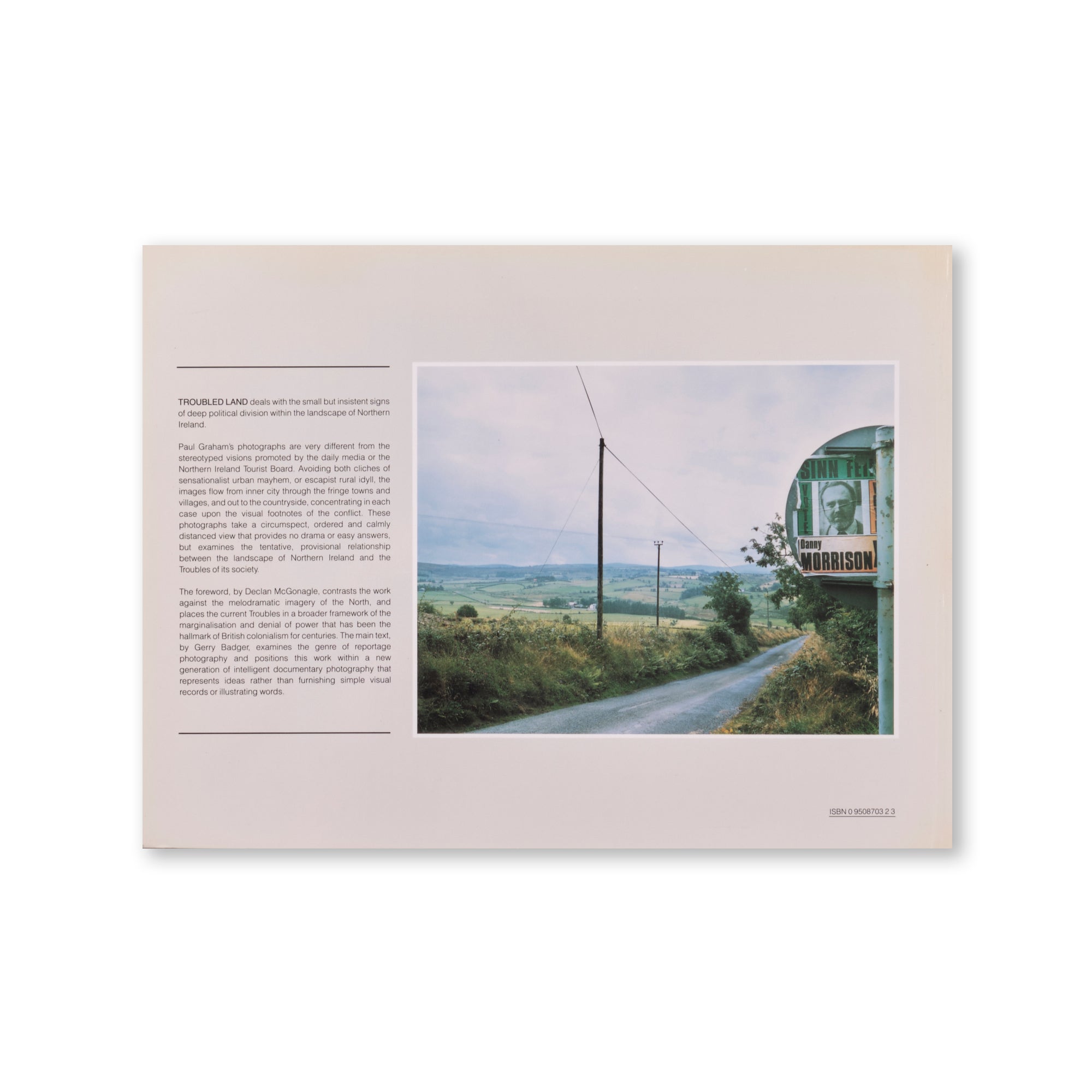 Paul Graham - Troubled Land (Signed)