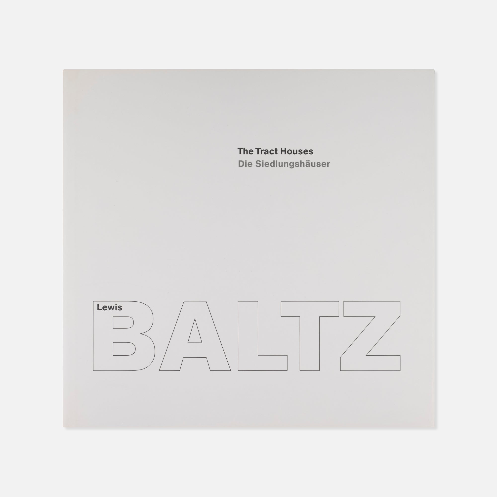 Lewis Baltz — 3 Volume Set – Wolf Books