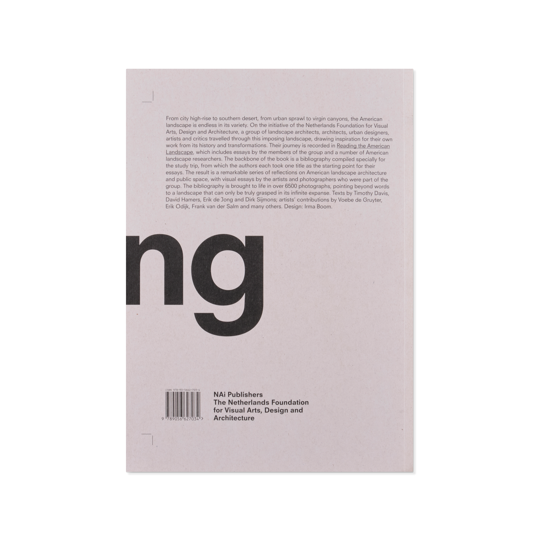 Reading the American Landscape: An Index of Books and Images