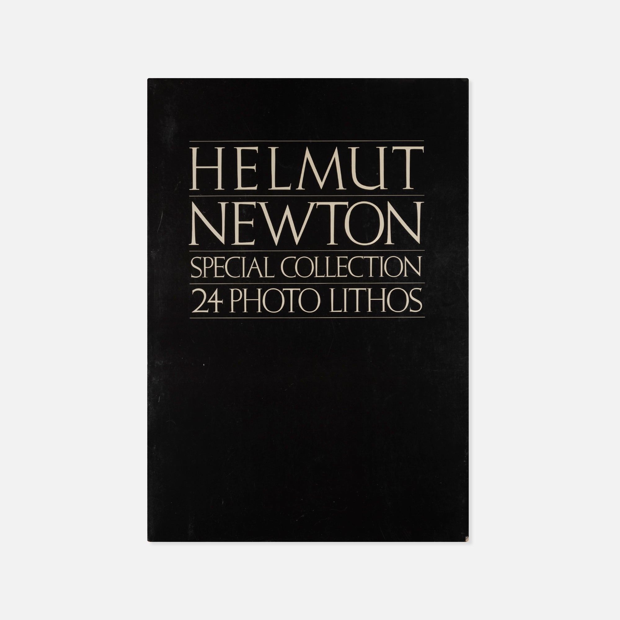 Helmut Newton — Special Collection 24 Photo Lithos