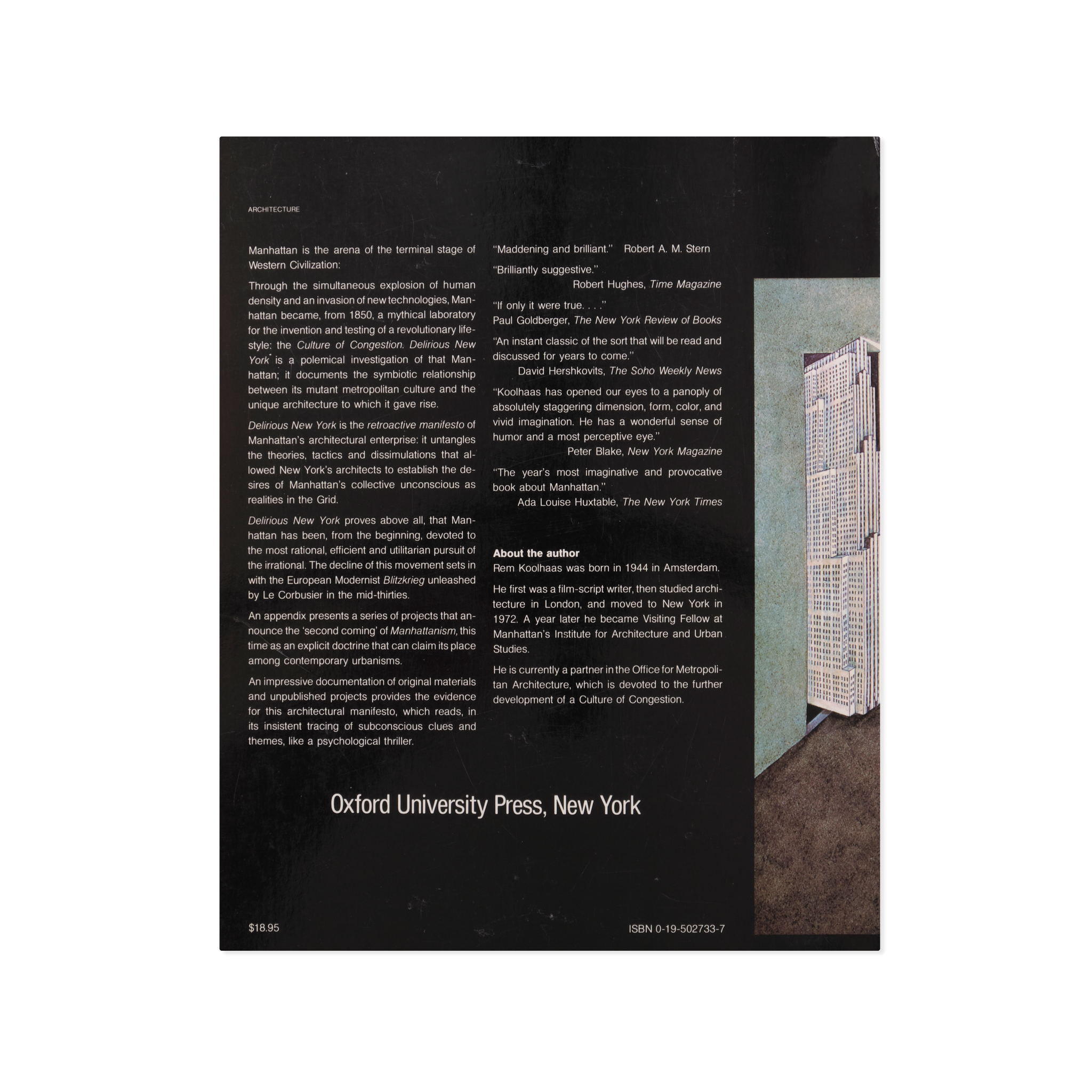 Rem Koolhaas — Delirious New York