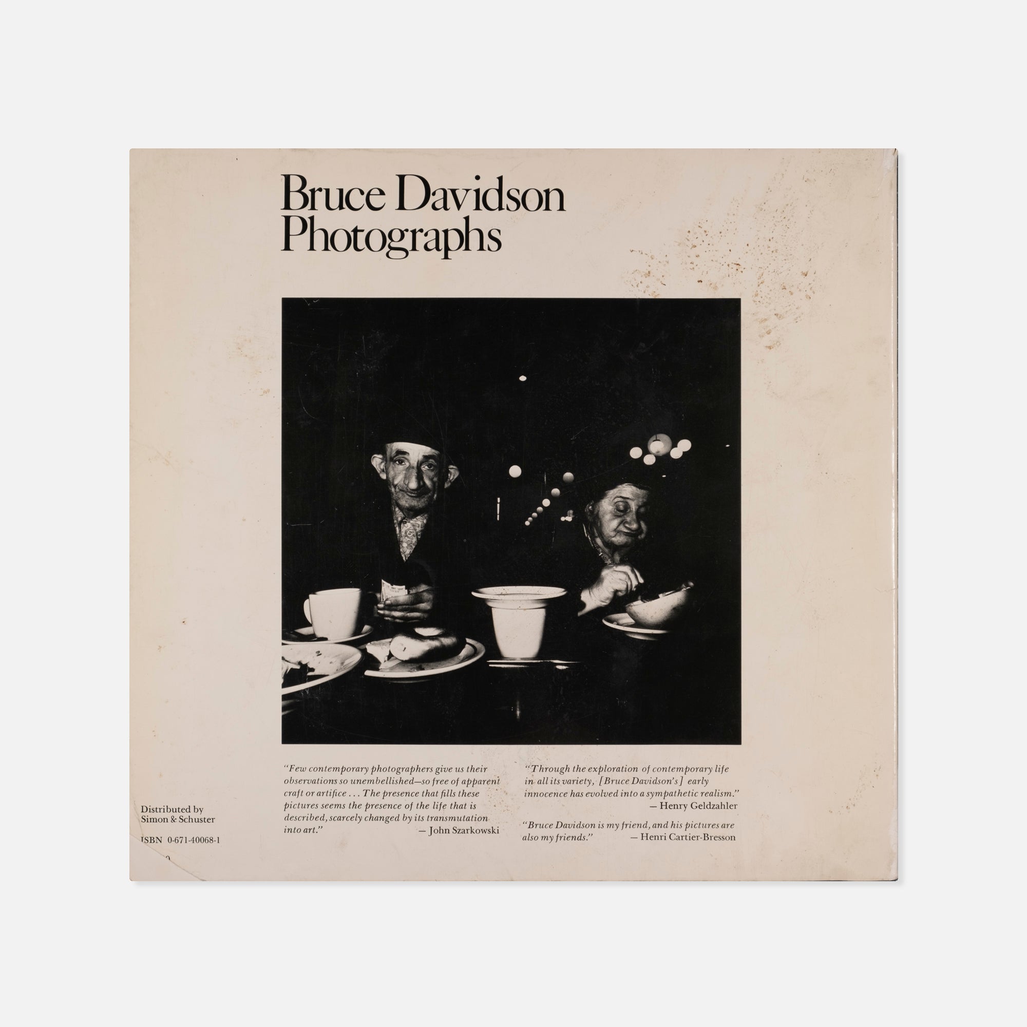 Bruce Davidson — Photographs