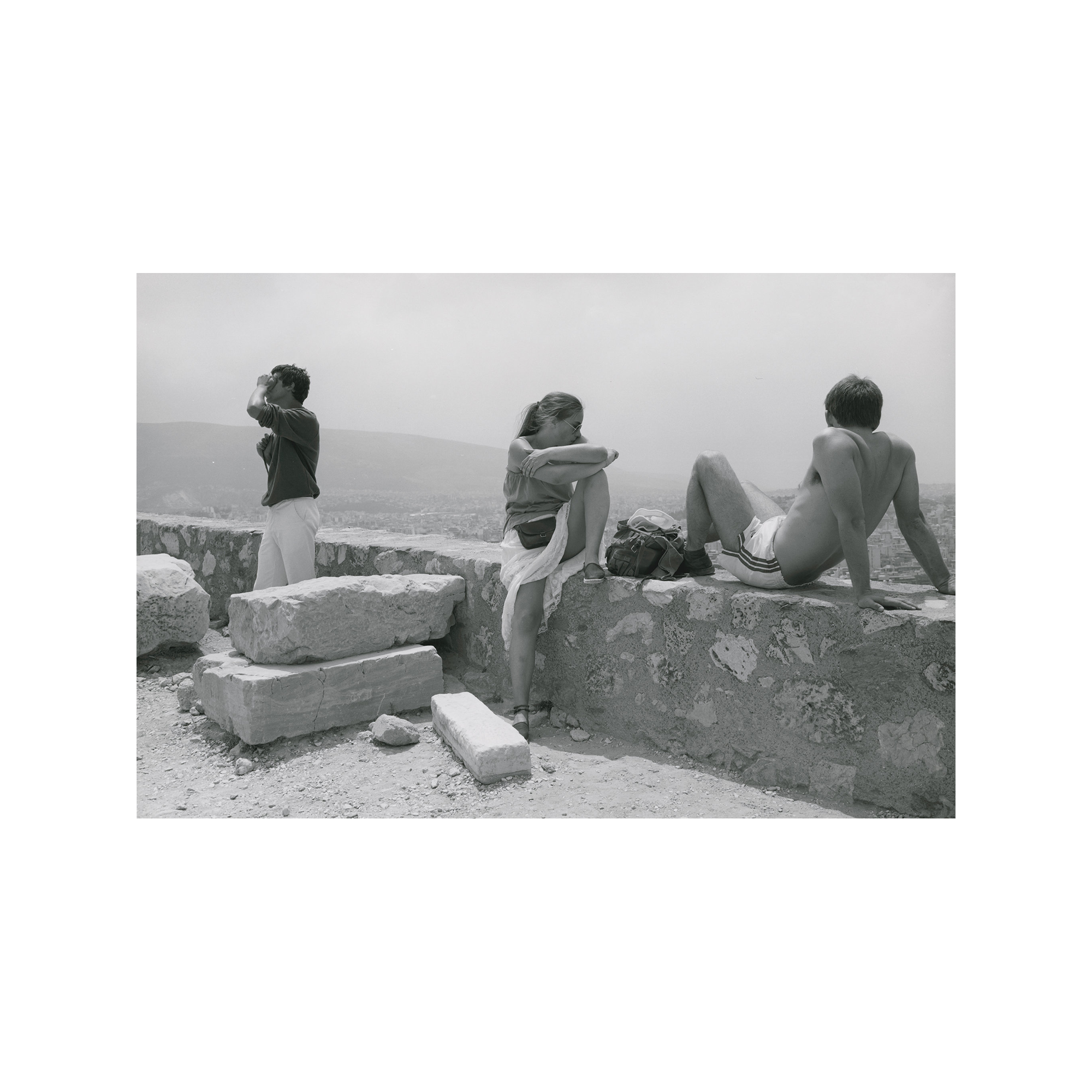 Tod Papageorge - On The Acropolis