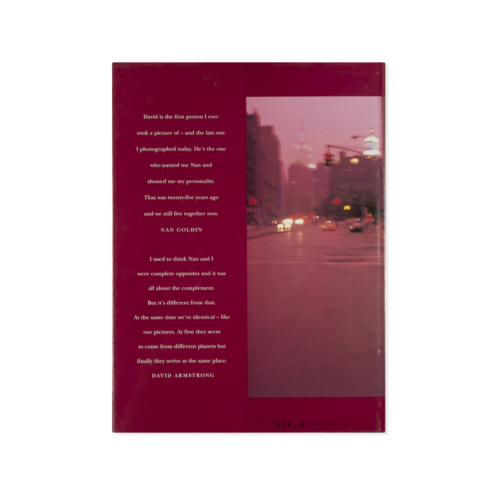 Nan Goldin & David Armstrong — A Double Life