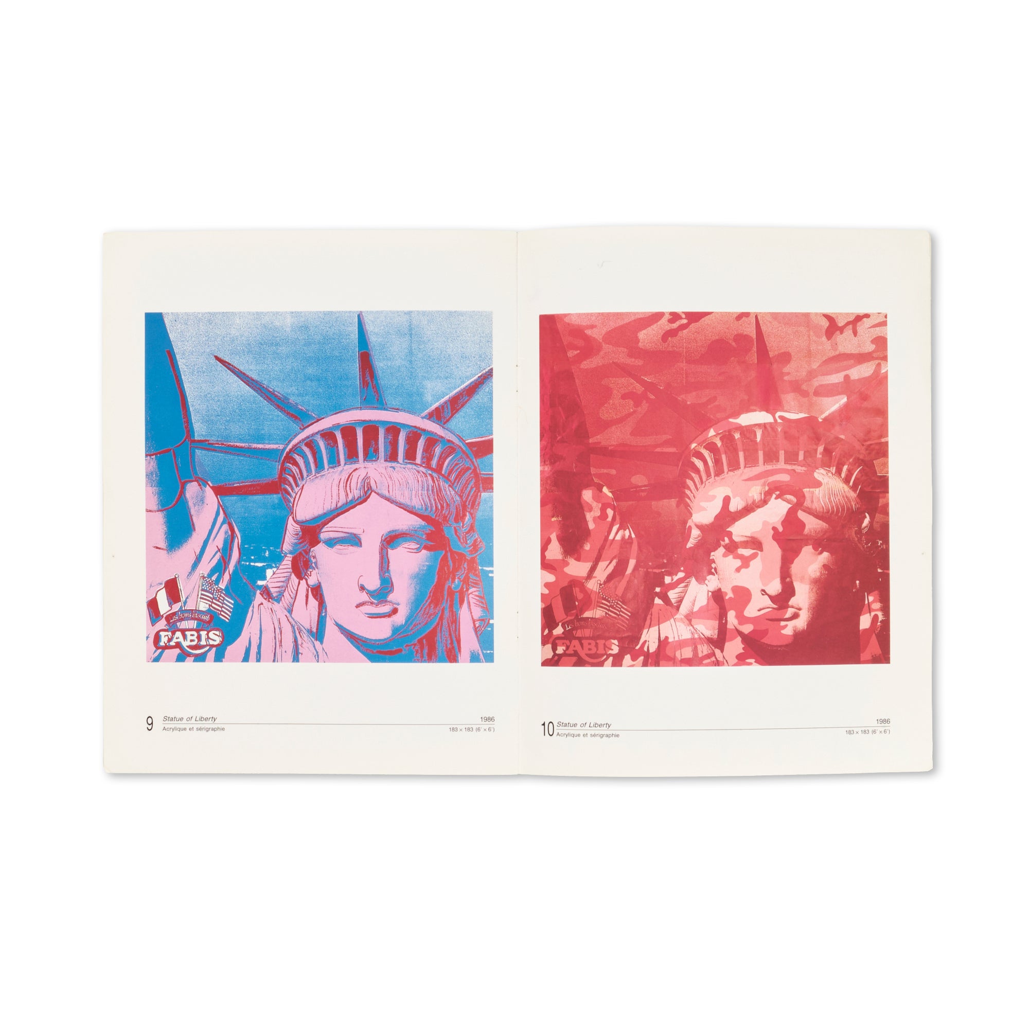 Andy Warhol - 10 Statues of Liberty