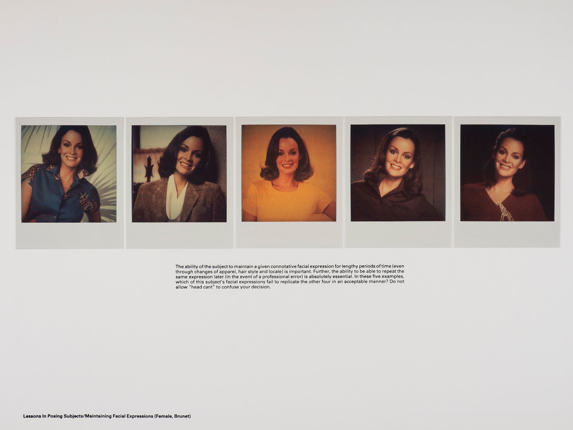 Robert Heinecken — Lessons in Posing Subjects
