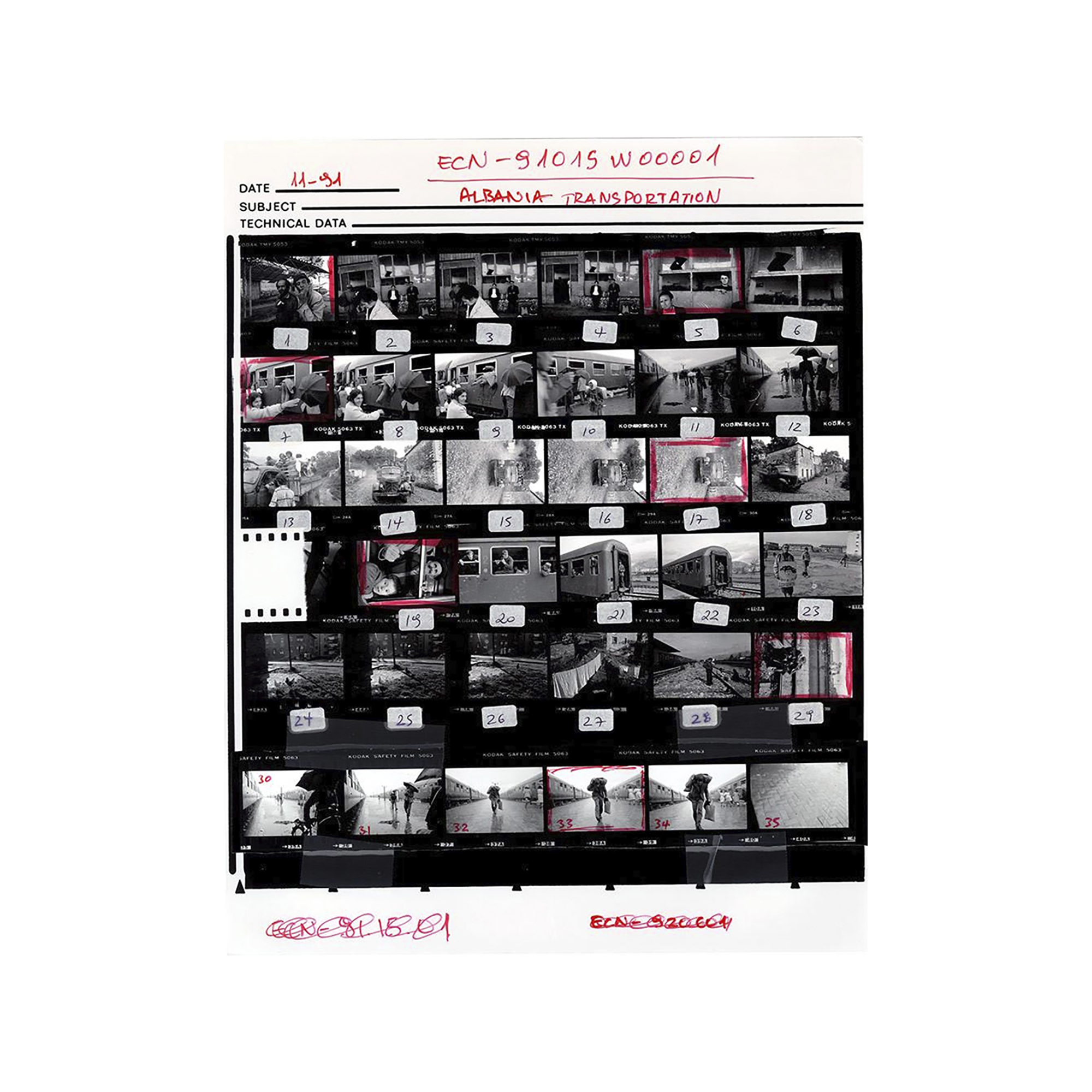 Kristen Lubben — Magnum Contact Sheets